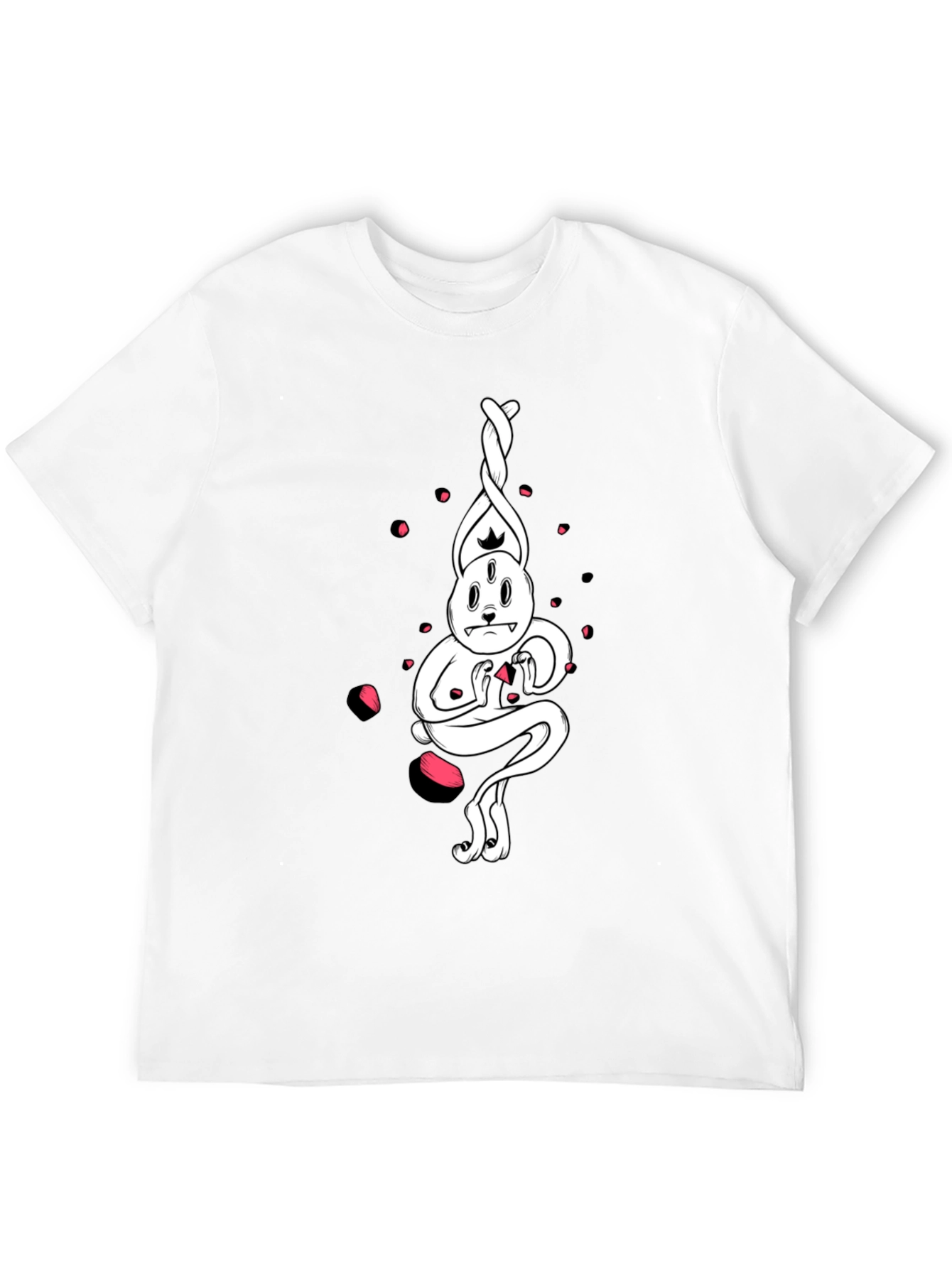 Surreal Rabbit Graphic Tee - Unique Design