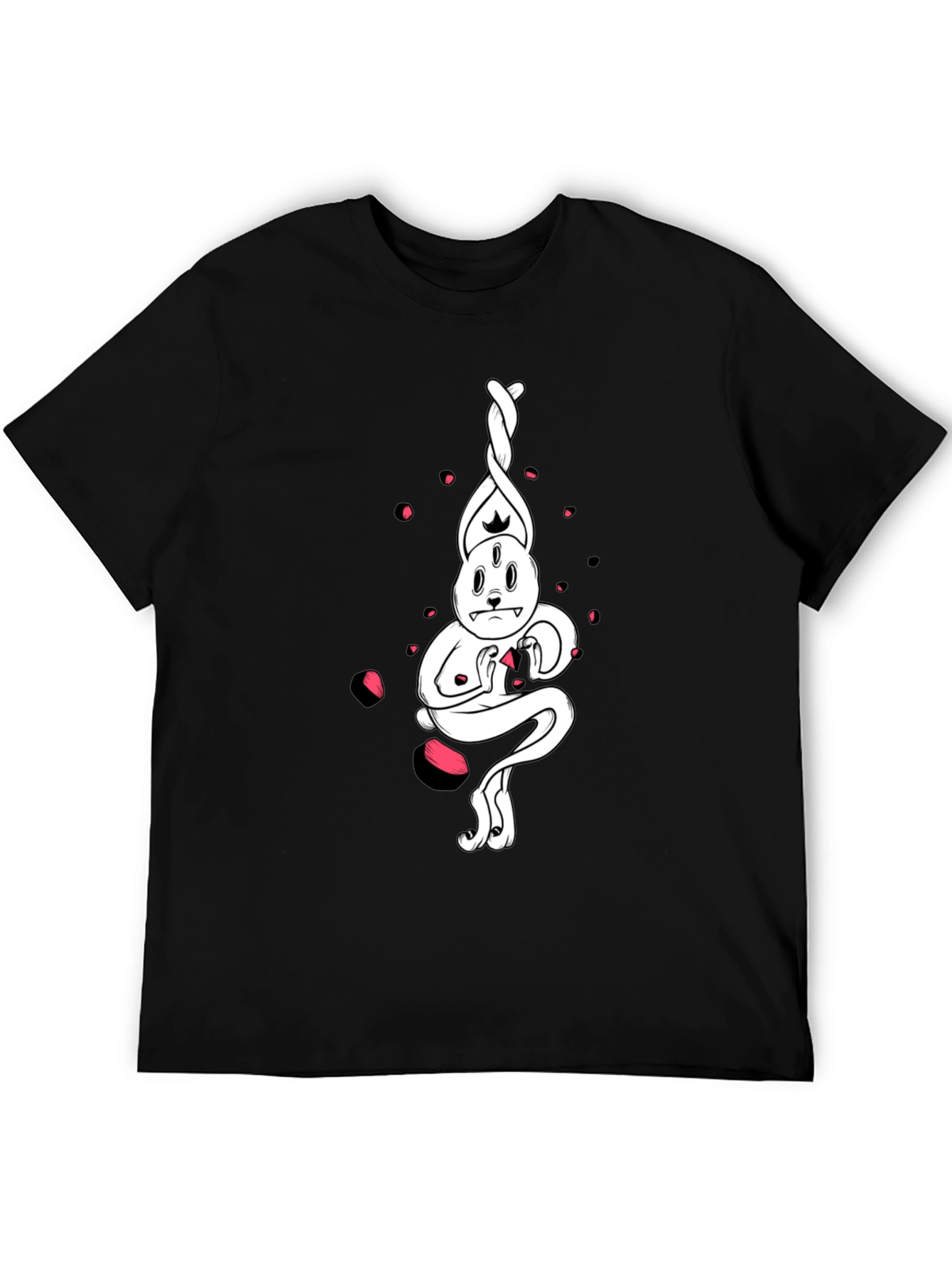 Surreal Rabbit Graphic Tee - Unique Design
