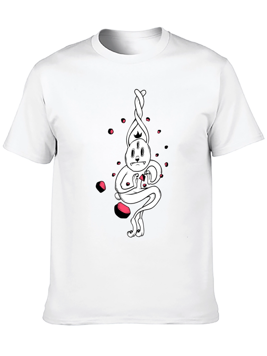 Surreal Rabbit Graphic Tee - Unique Design