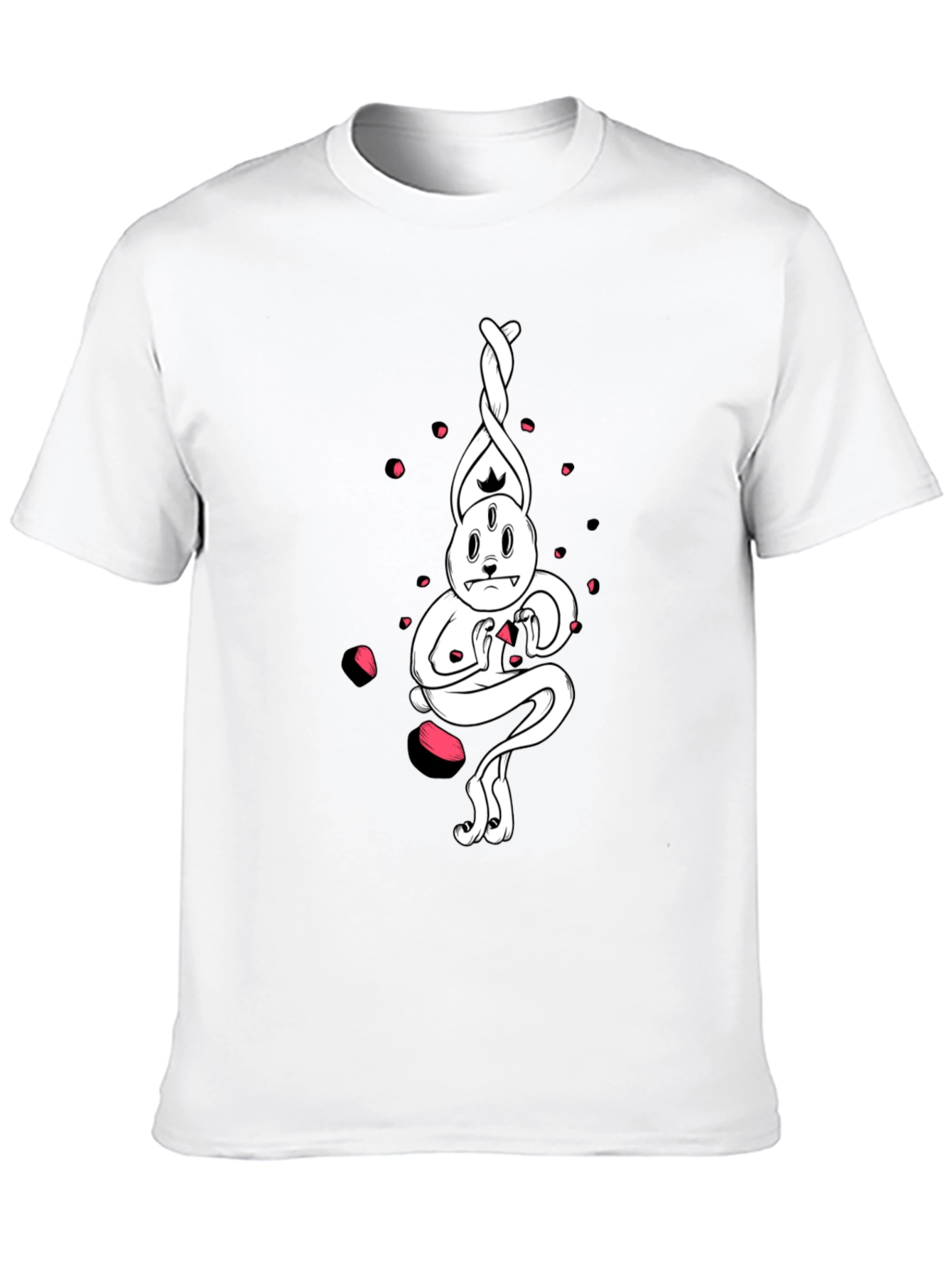 Surreal Rabbit Graphic Tee - Unique Design