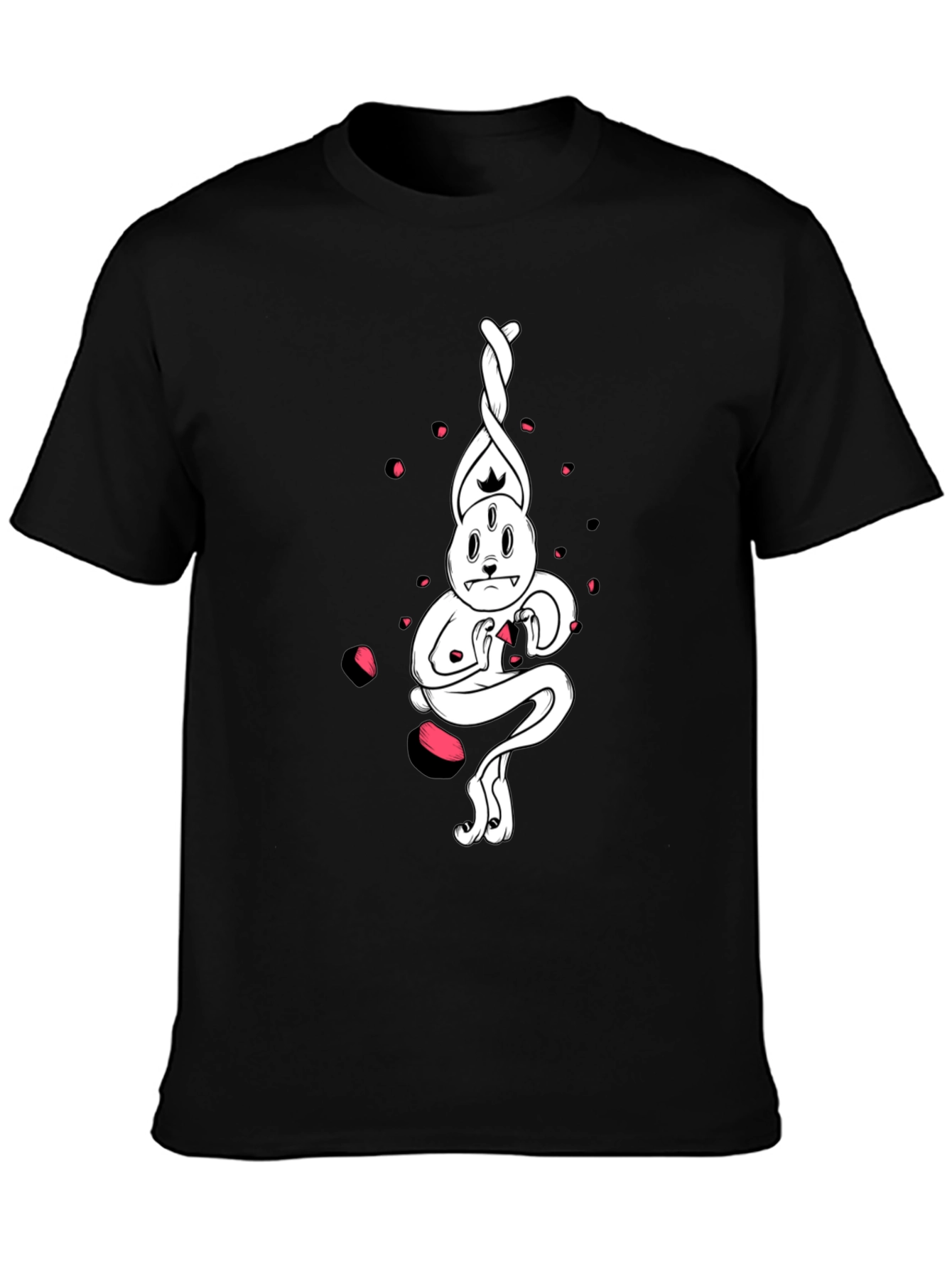 Surreal Rabbit Graphic Tee - Unique Design