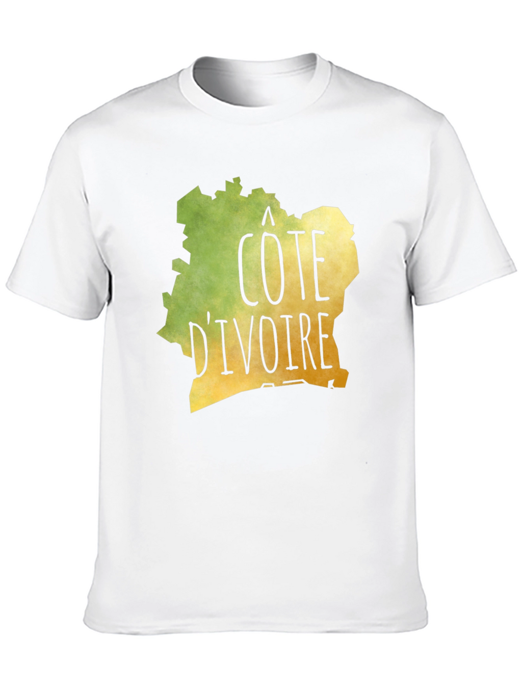 Cote DIvoire Graphic Tee - Black Unisex T-Shirt