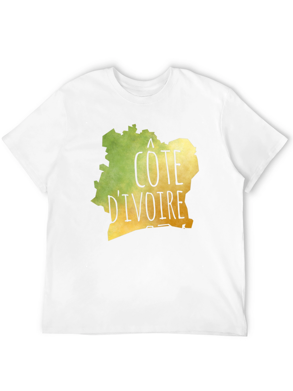 Cote DIvoire Graphic Tee - Black Unisex T-Shirt