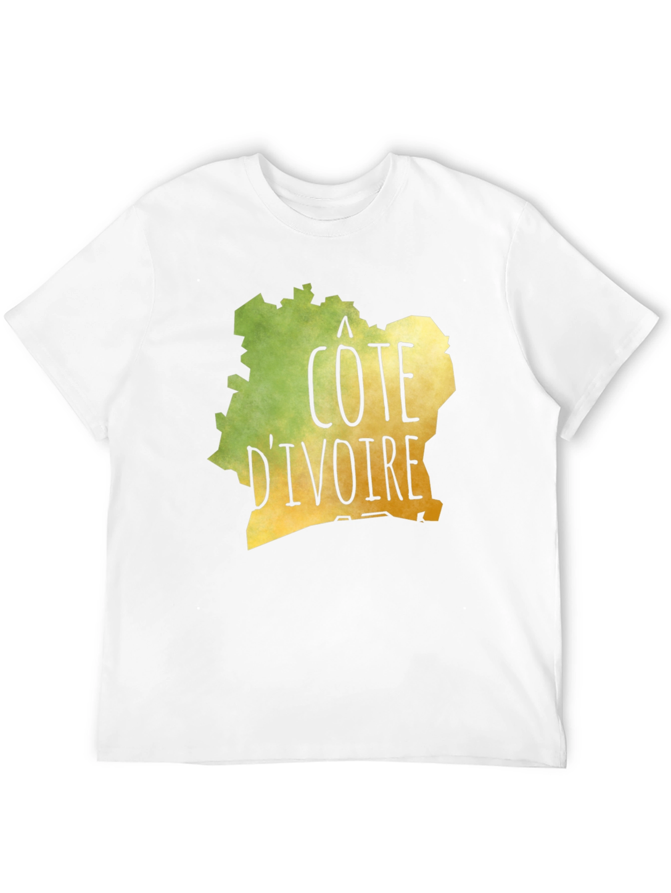 Cote DIvoire Graphic Tee - Black Unisex T-Shirt