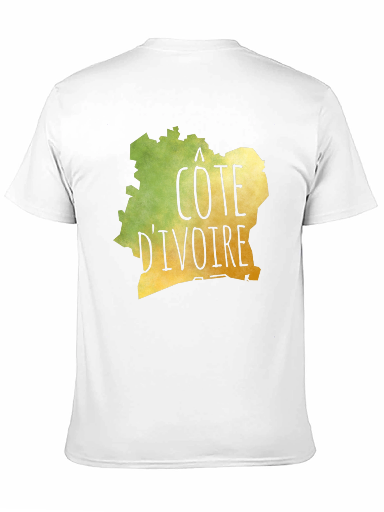 Cote DIvoire Graphic Tee - Black Unisex T-Shirt