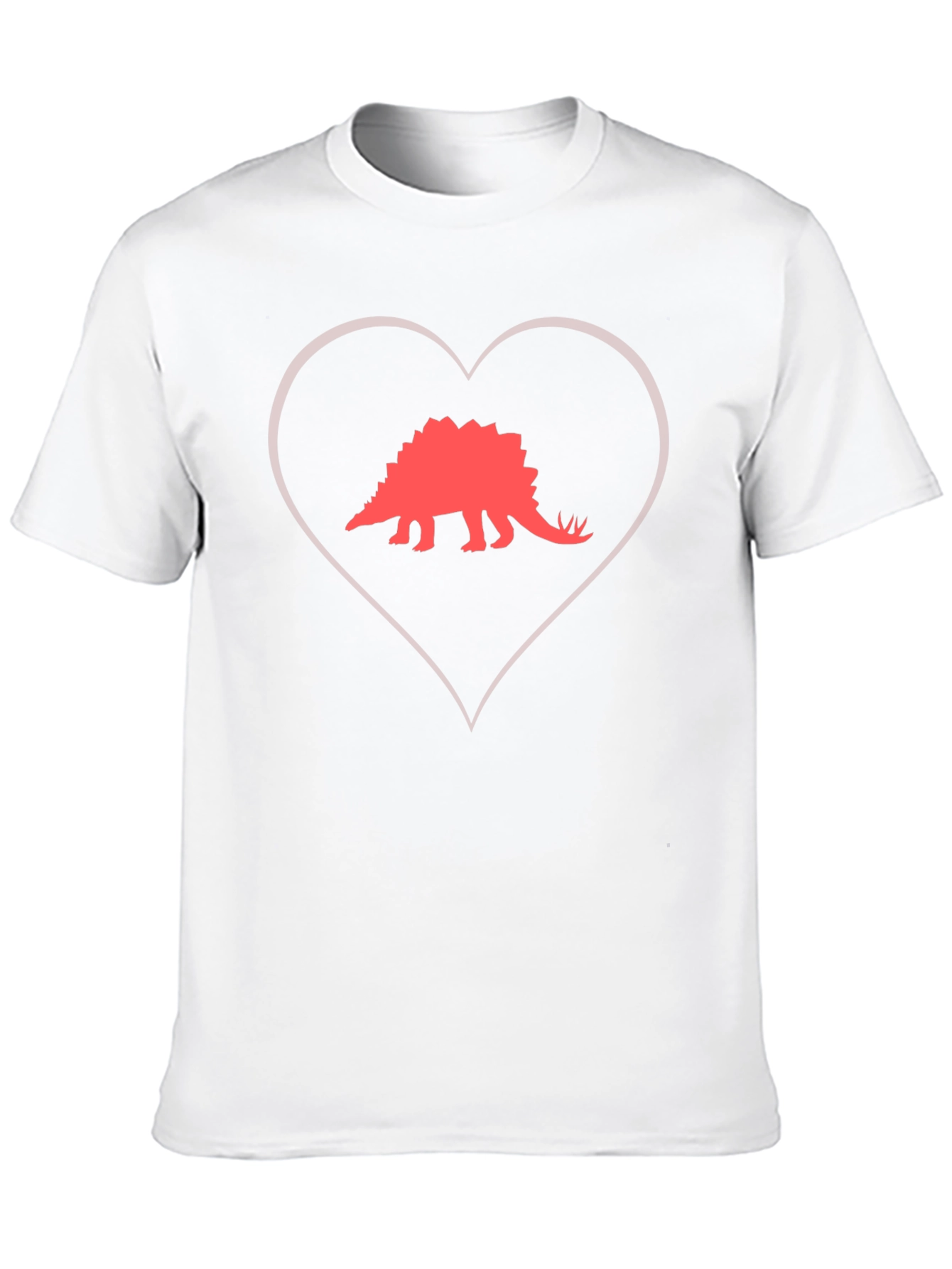 Dinosaur Heart T-Shirt - Graphic Tee