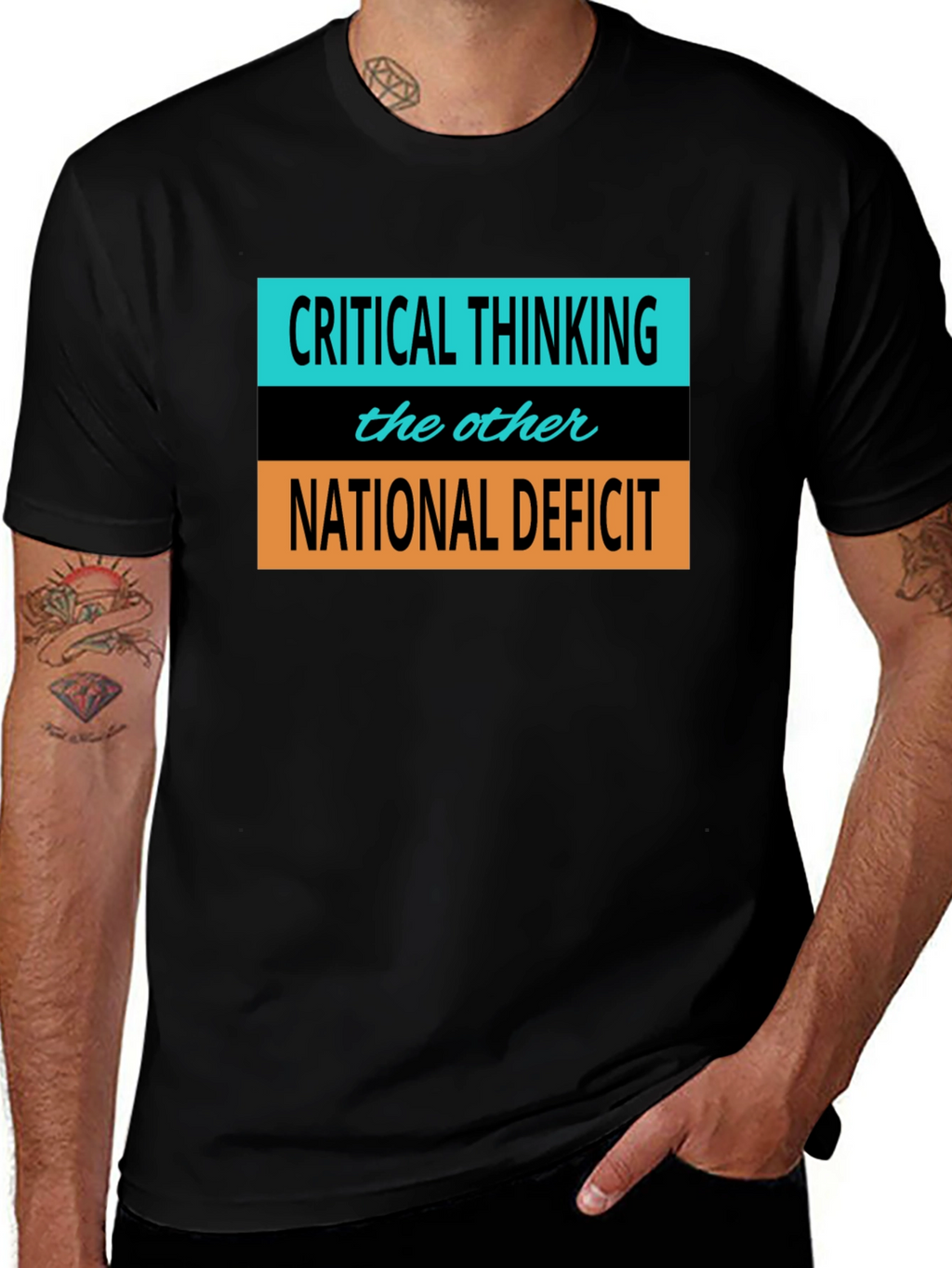 Critical Thinking Graphic T-Shirt
