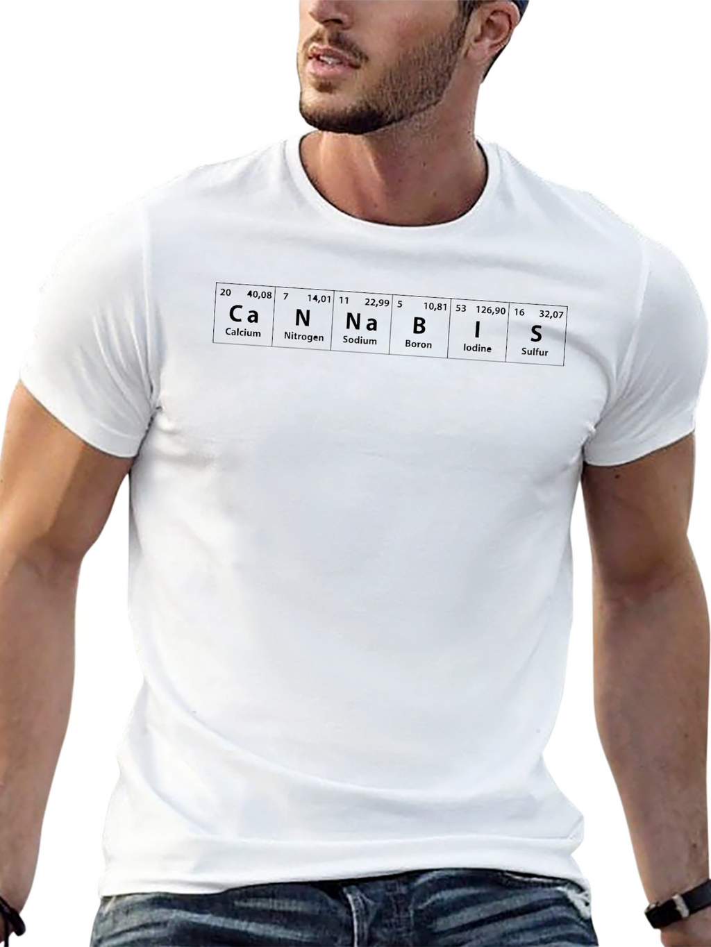 Cannabis Periodic Table T-Shirt - Science Tee