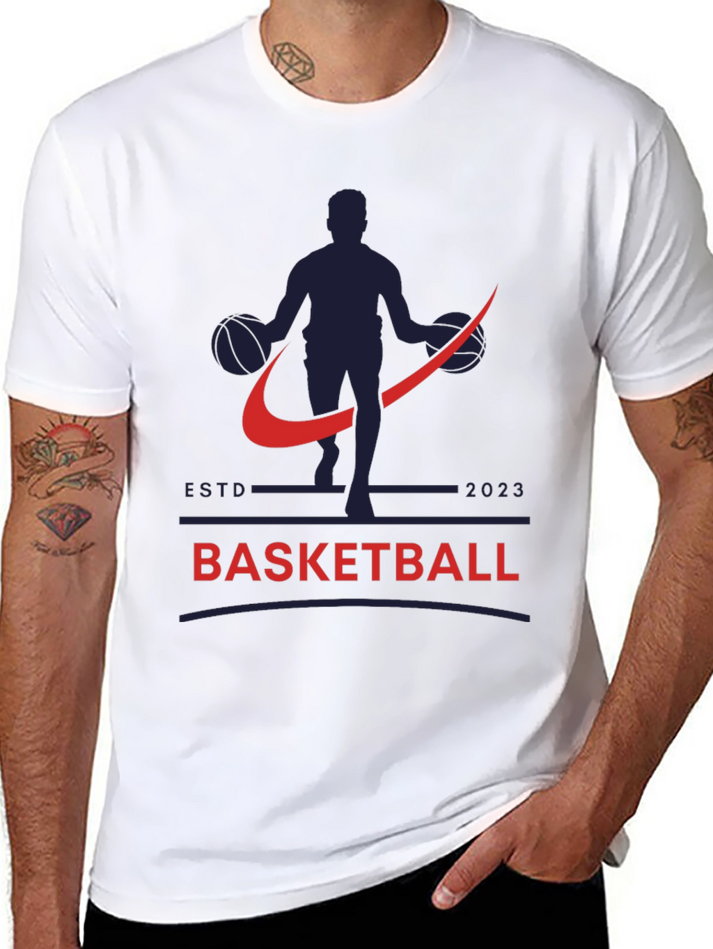Basketball Graphic Tee - ESTD 2023