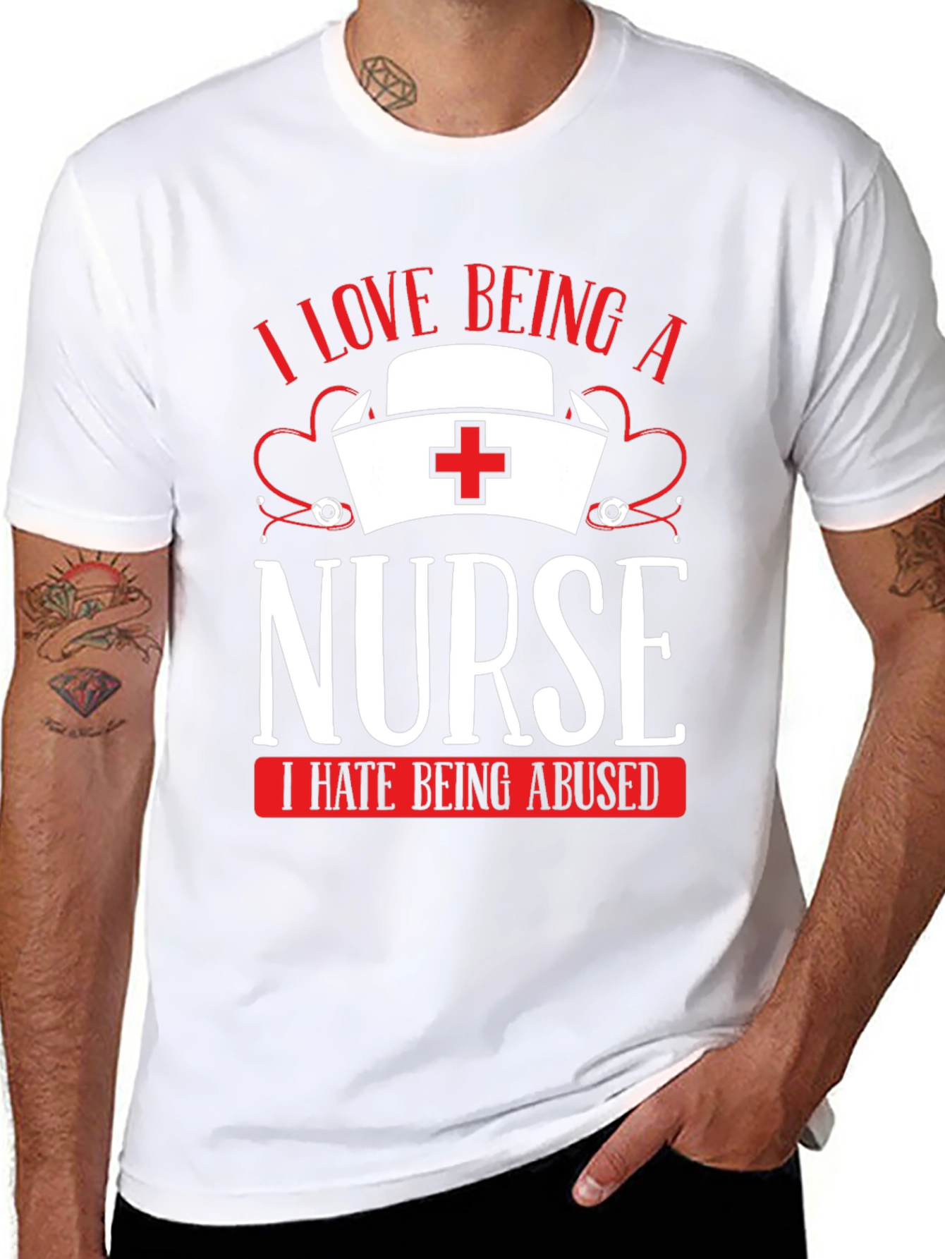 I Love Being a Nurse T-Shirt