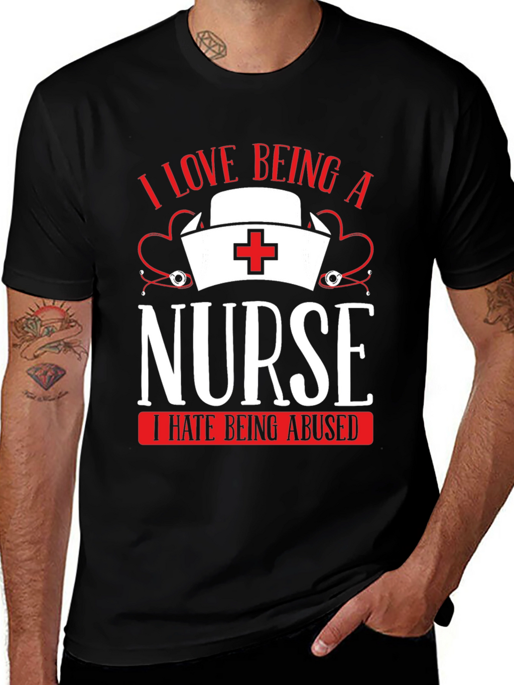 I Love Being a Nurse T-Shirt