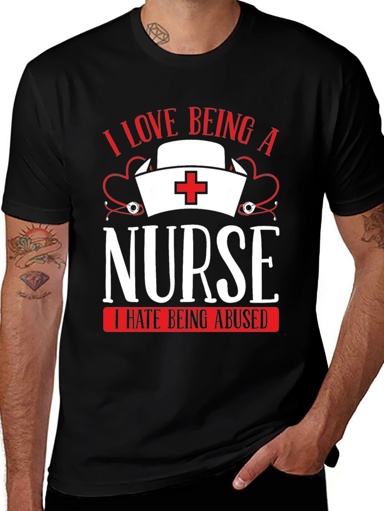 I Love Being a Nurse T-Shirt