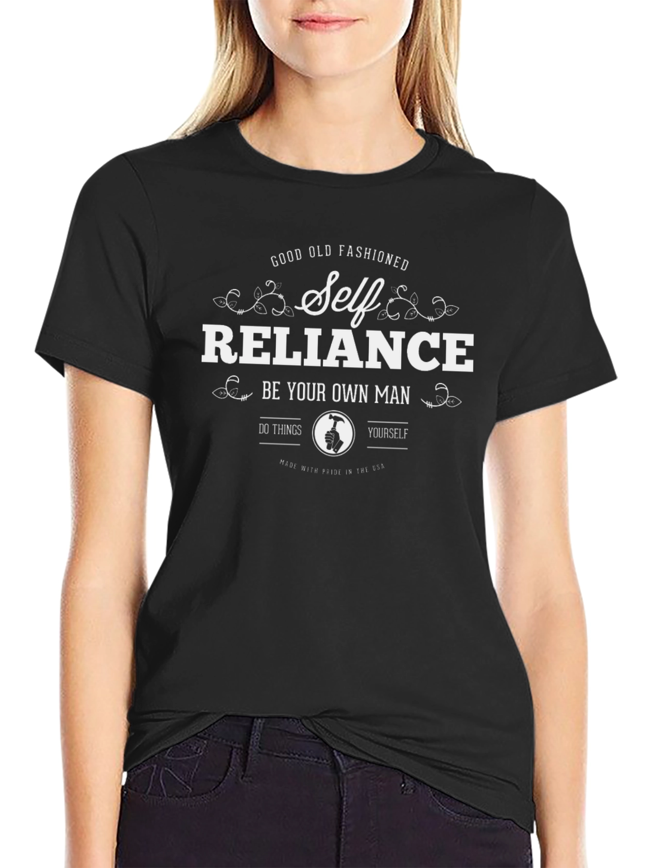 Self Reliance Graphic Tee - Be Your Own Man T-Shirt