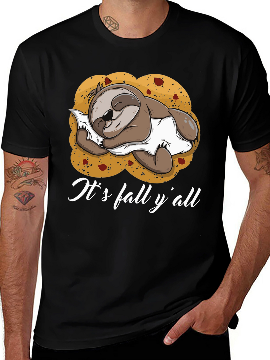 Its Fall Yall Sloth T-Shirt