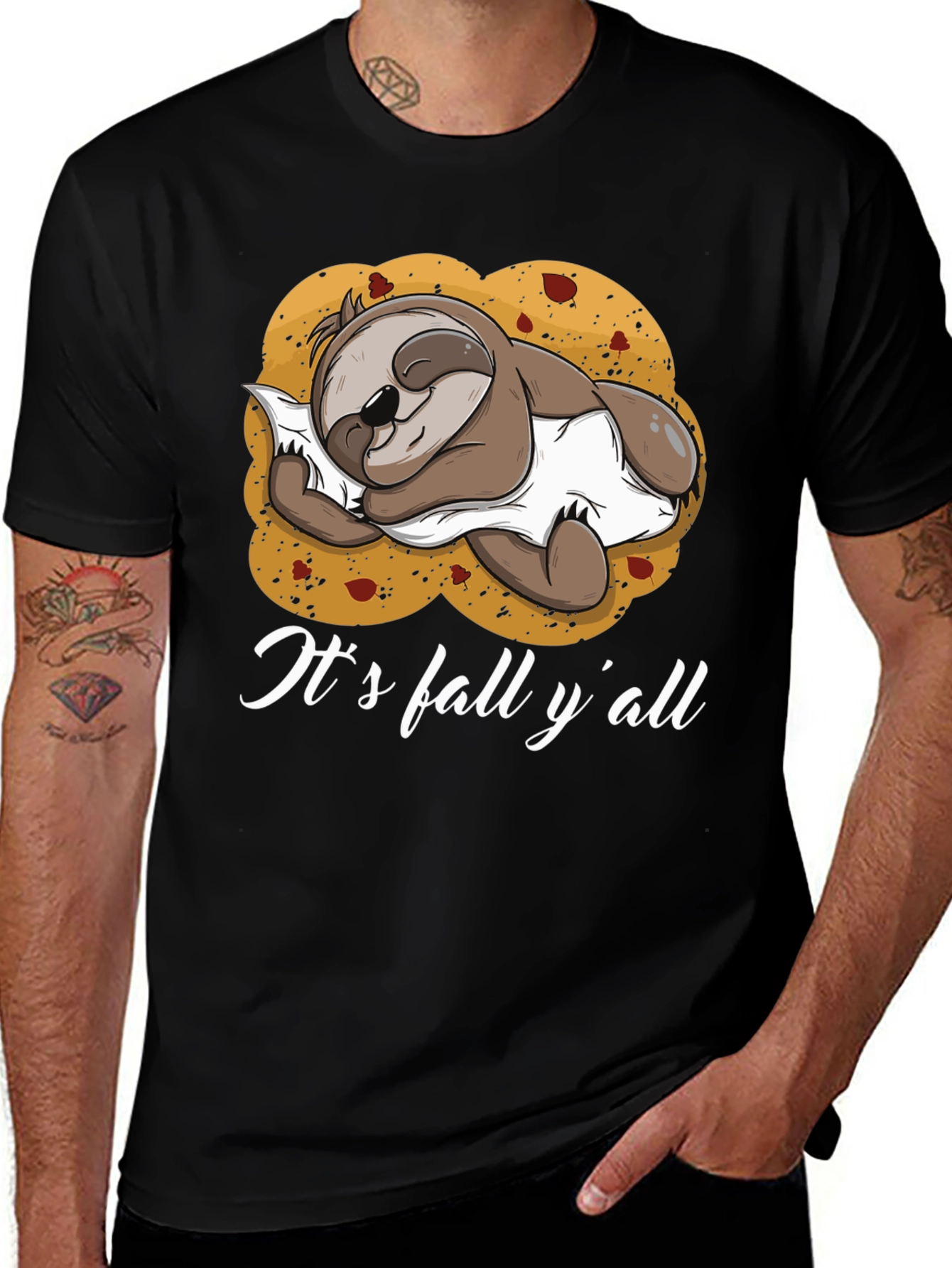 Its Fall Yall Sloth T-Shirt