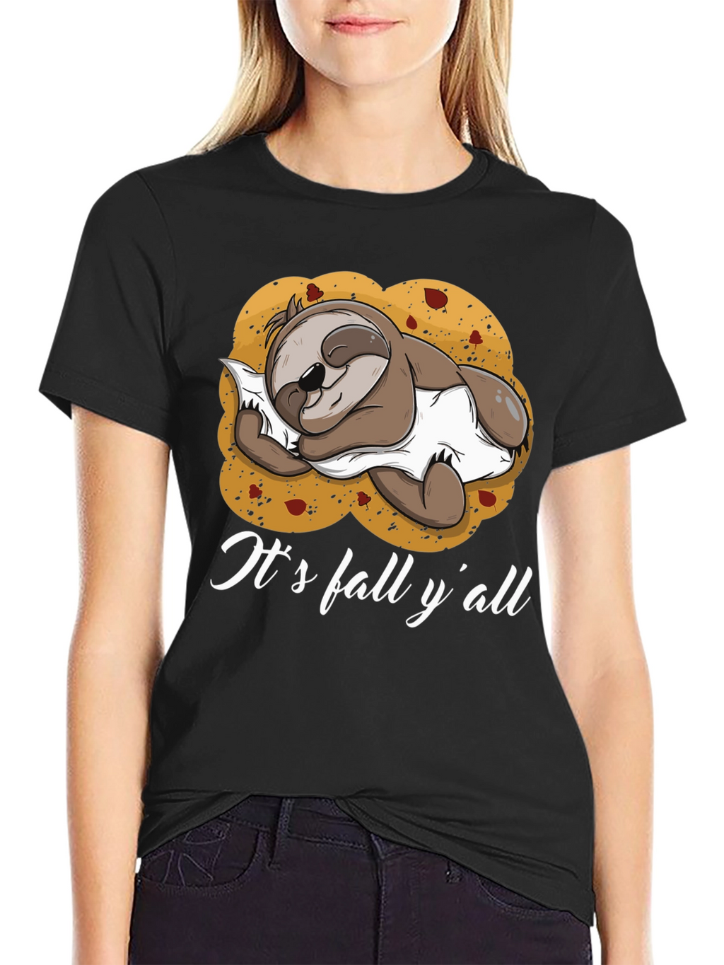 Its Fall Yall Sloth T-Shirt