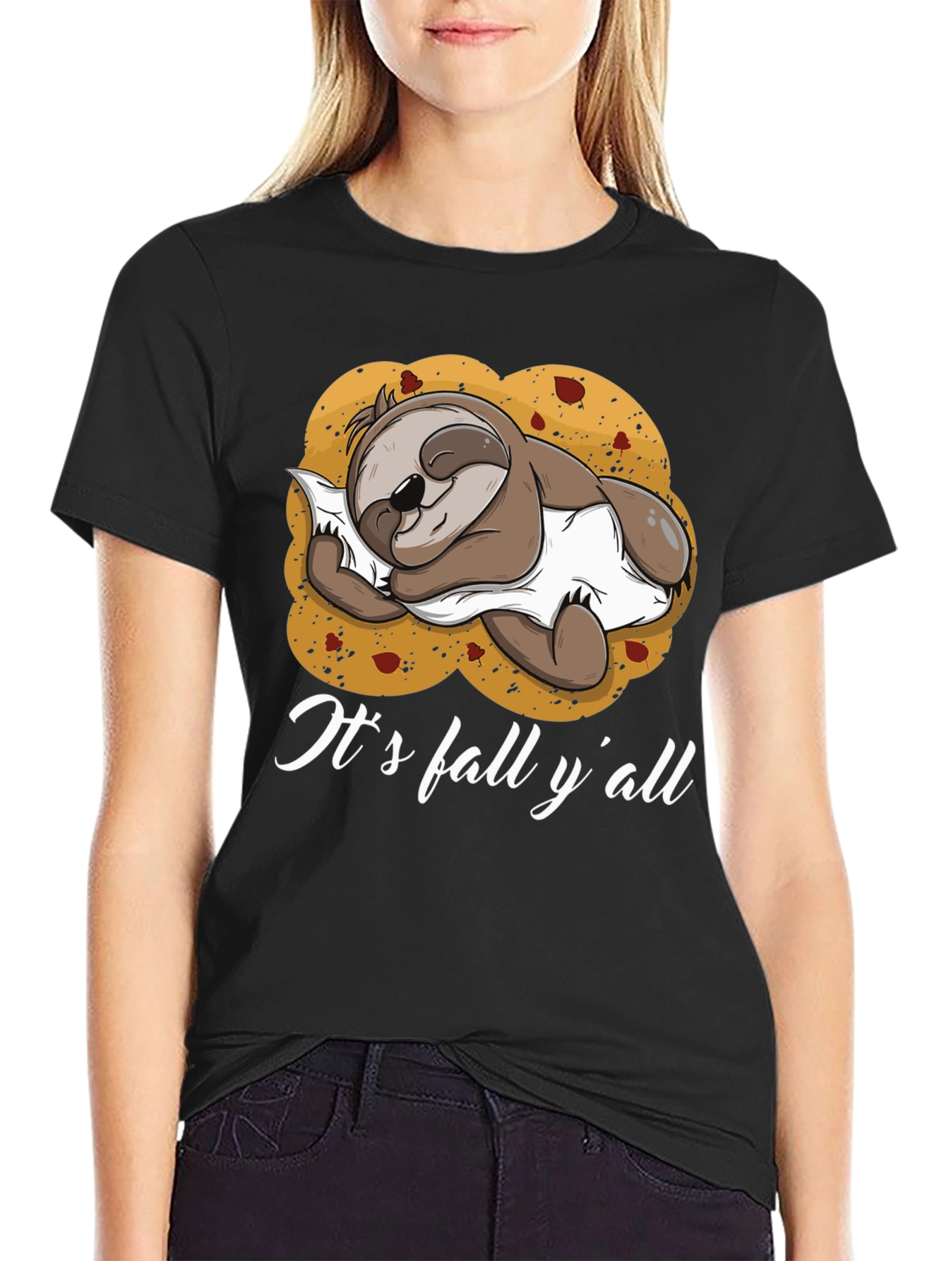 Its Fall Yall Sloth T-Shirt