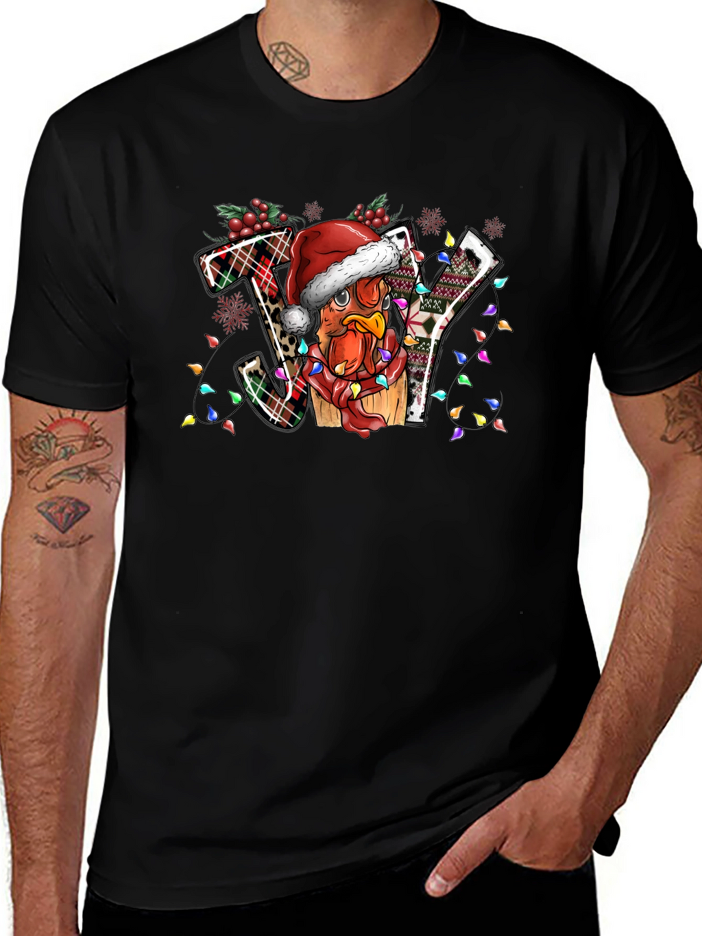 Festive Turkey JOY Graphic Tee
