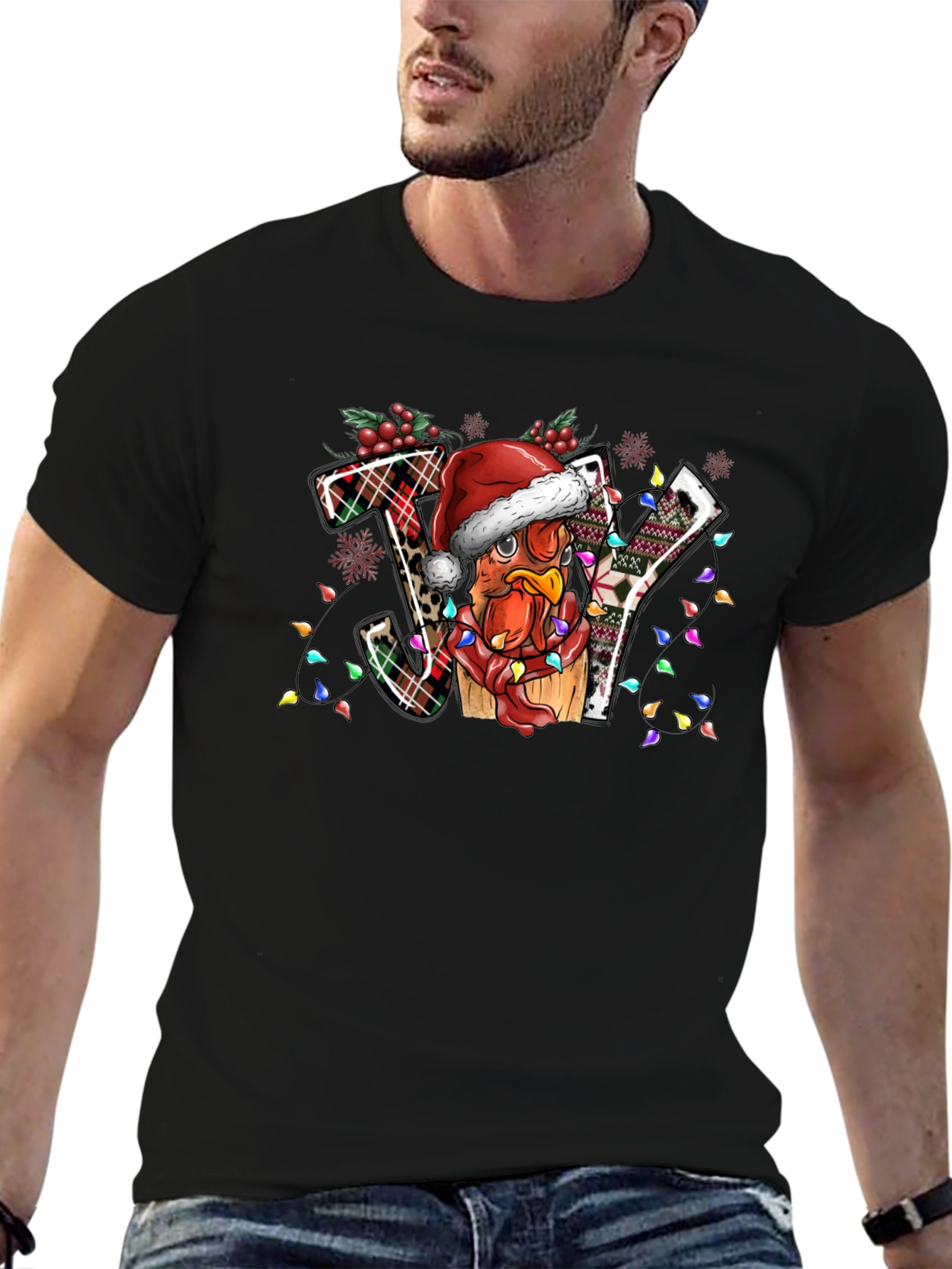 Festive Turkey JOY Graphic Tee