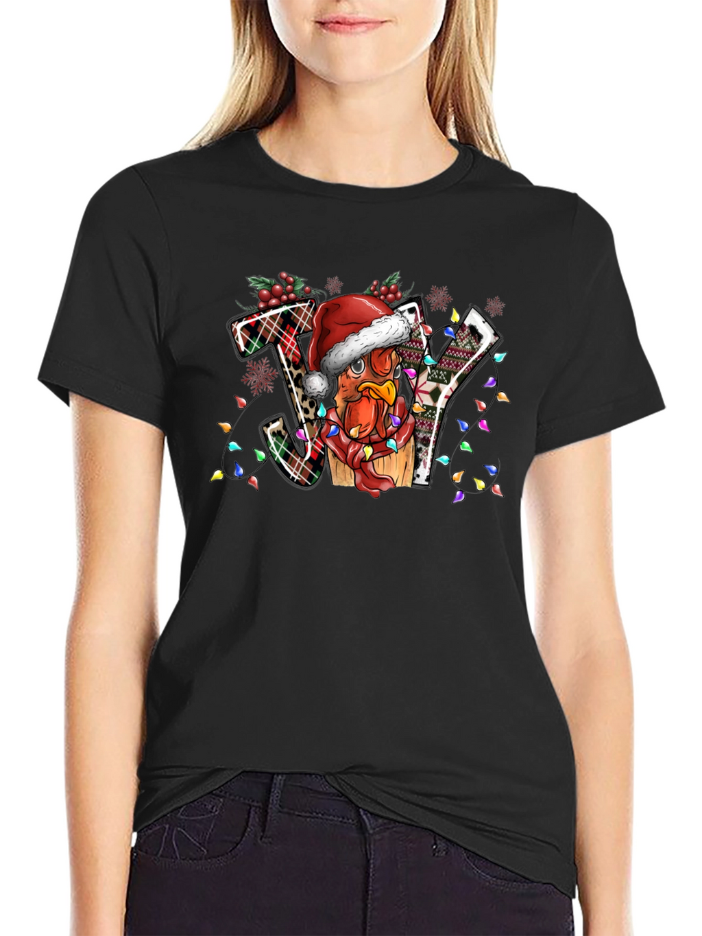 Festive Turkey JOY Graphic Tee