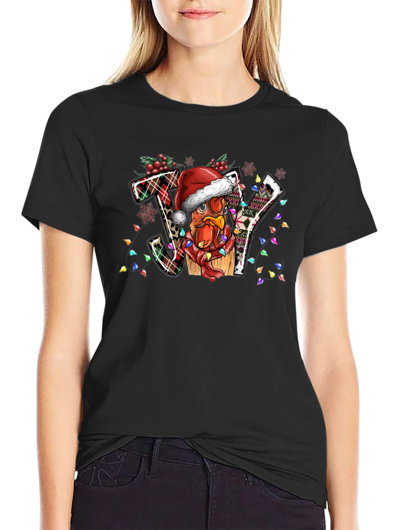 Festive Turkey JOY Graphic Tee