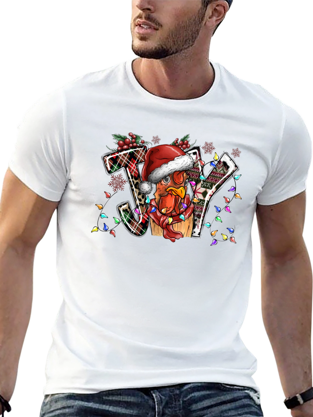 Festive Turkey JOY Graphic Tee