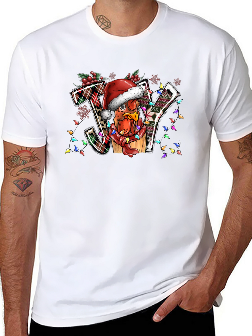 Festive Turkey JOY Graphic Tee