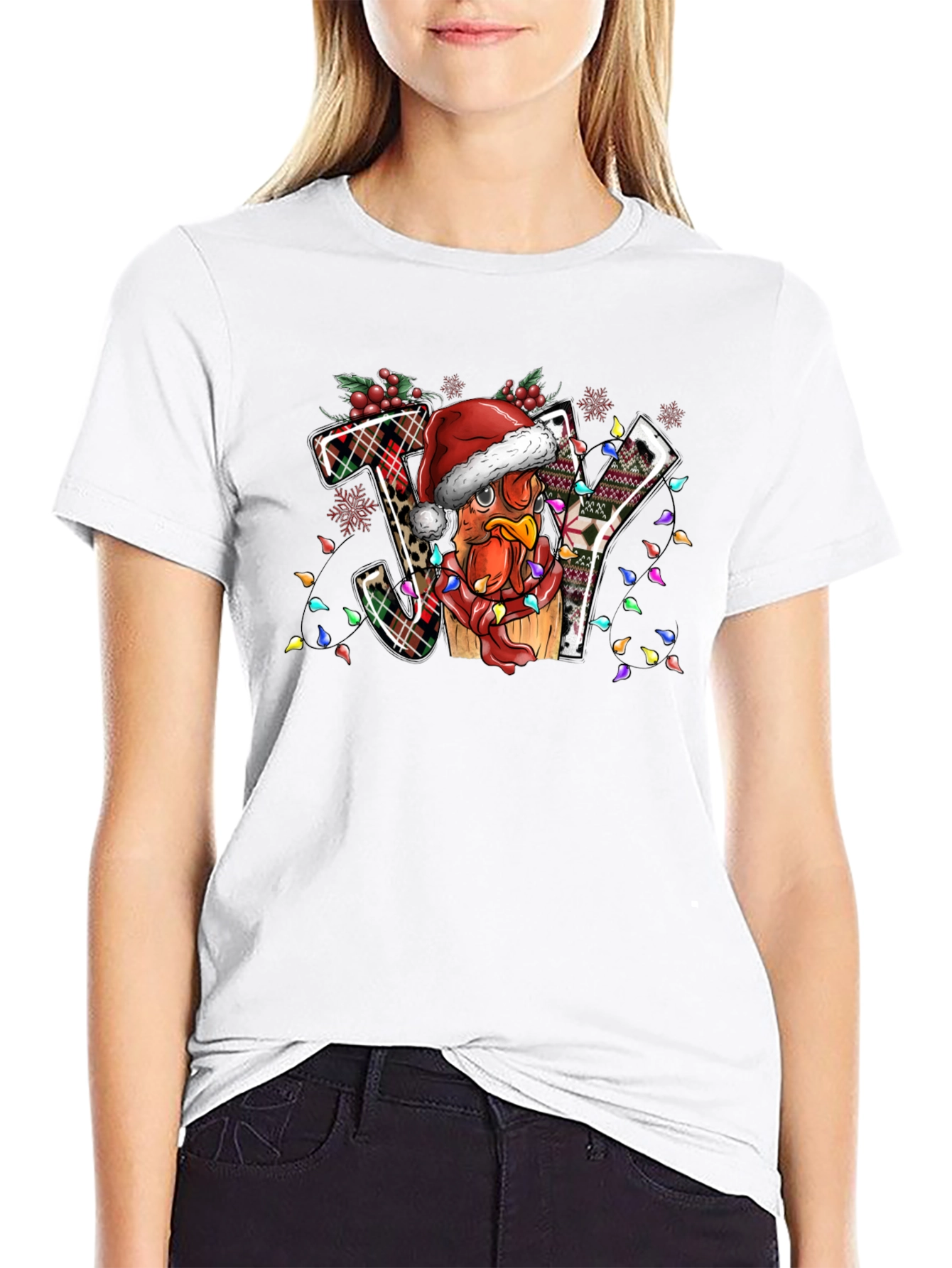 Festive Turkey JOY Graphic Tee