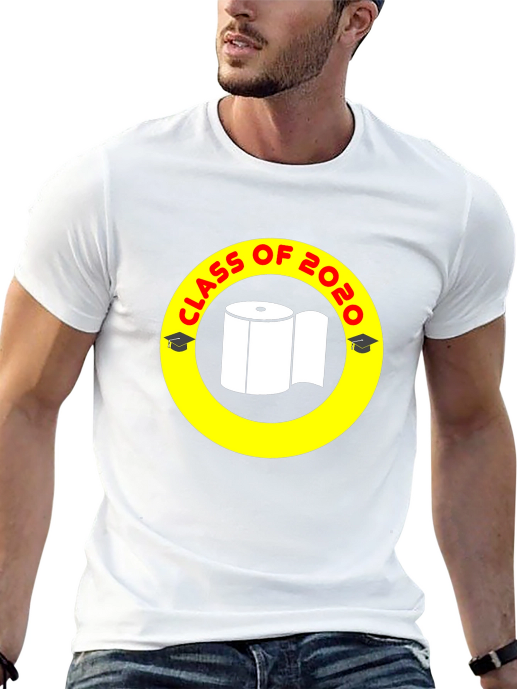 Class of 2020 Toilet Paper Graphic T-Shirt