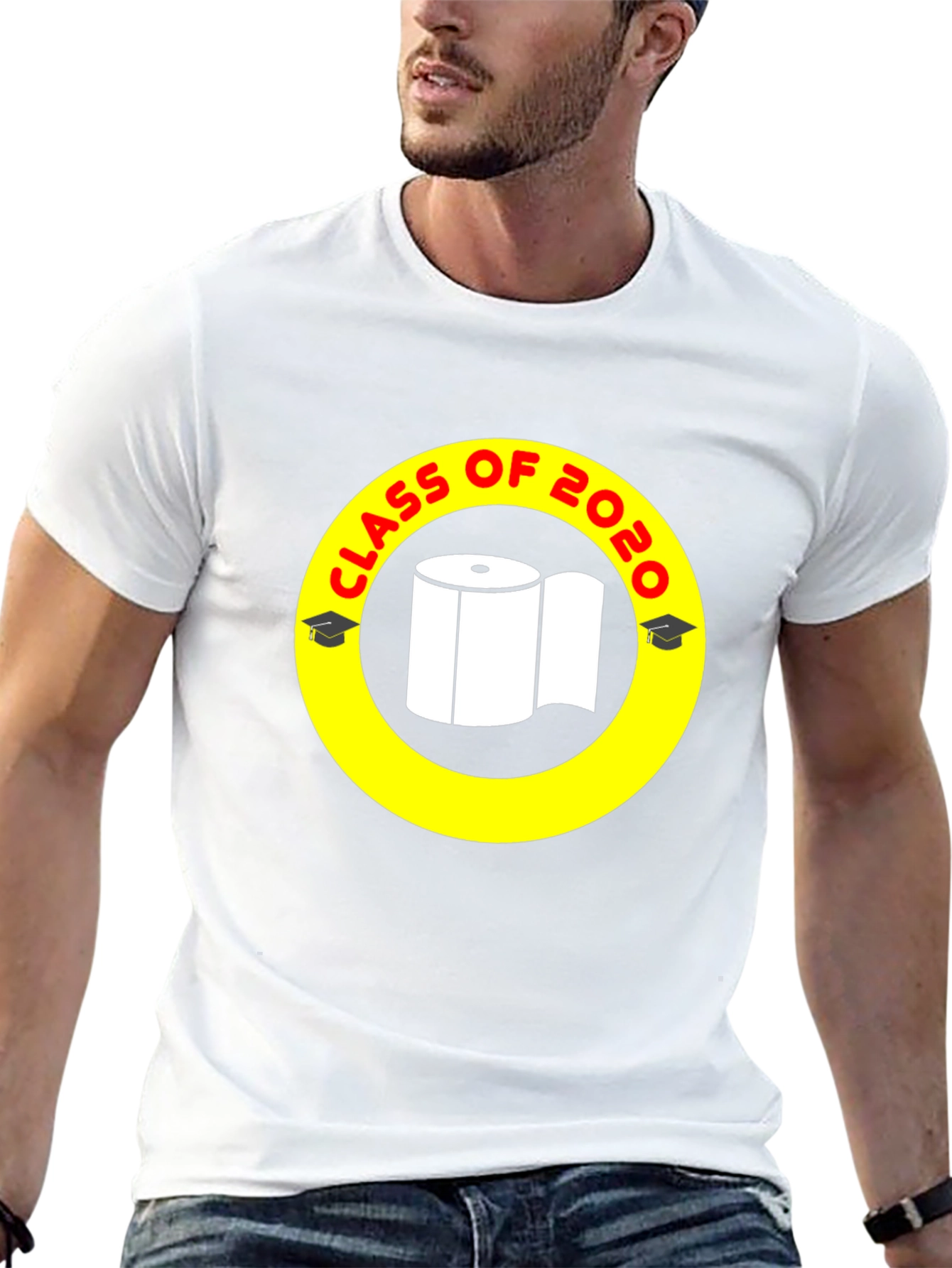 Class of 2020 Toilet Paper Graphic T-Shirt