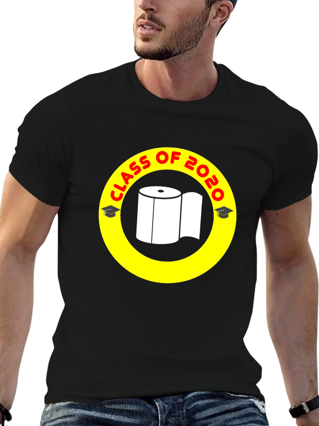 Class of 2020 Toilet Paper Graphic T-Shirt