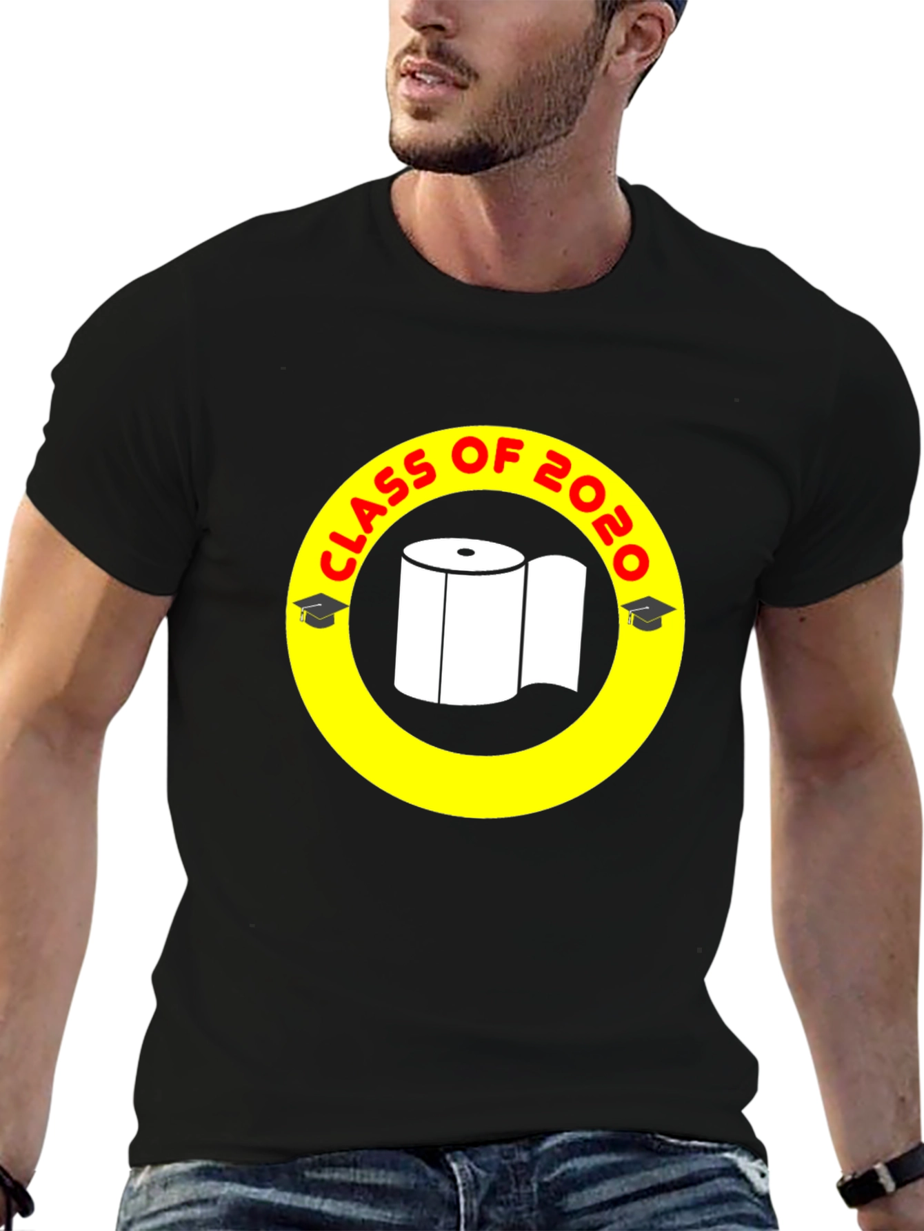 Class of 2020 Toilet Paper Graphic T-Shirt