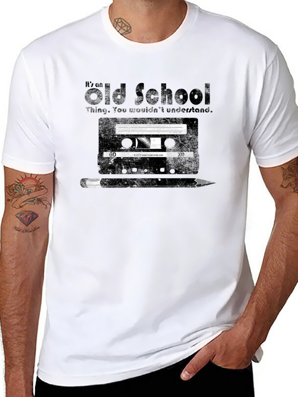 Retro Cassette Tape T-Shirt - Old School Vibes