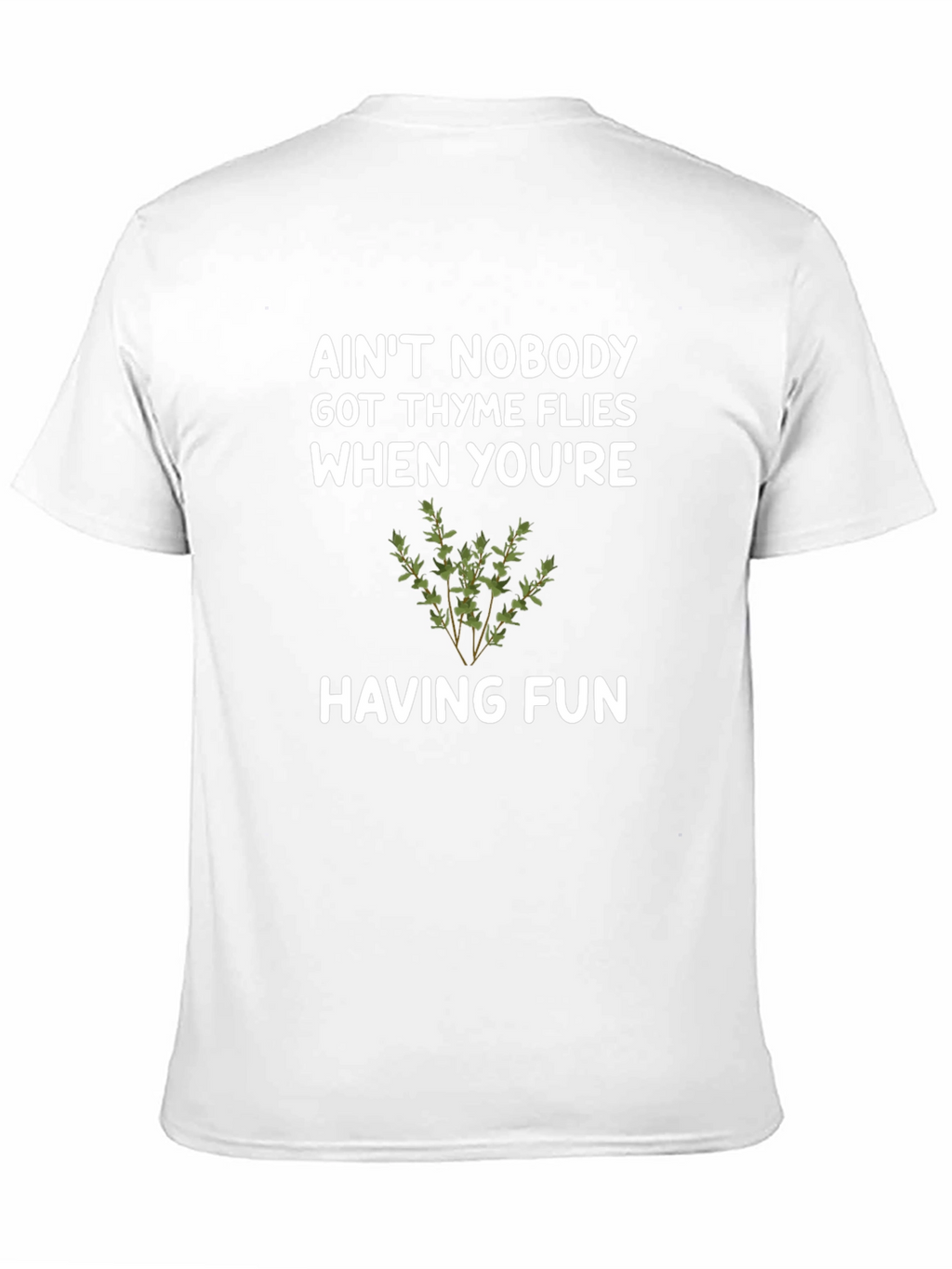 Aint Nobody Got Thyme Funny Graphic Tee
