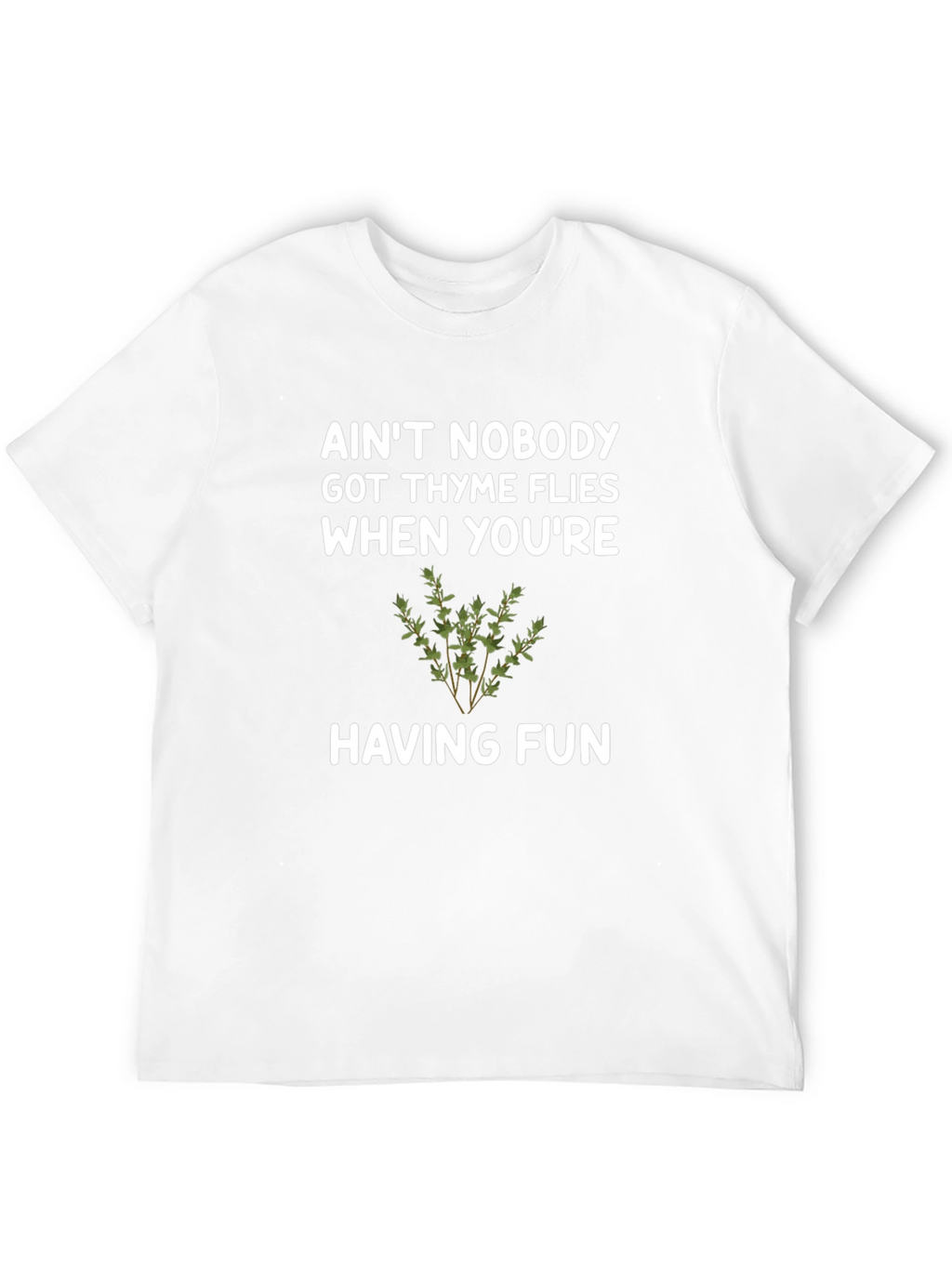 Aint Nobody Got Thyme Funny Graphic Tee