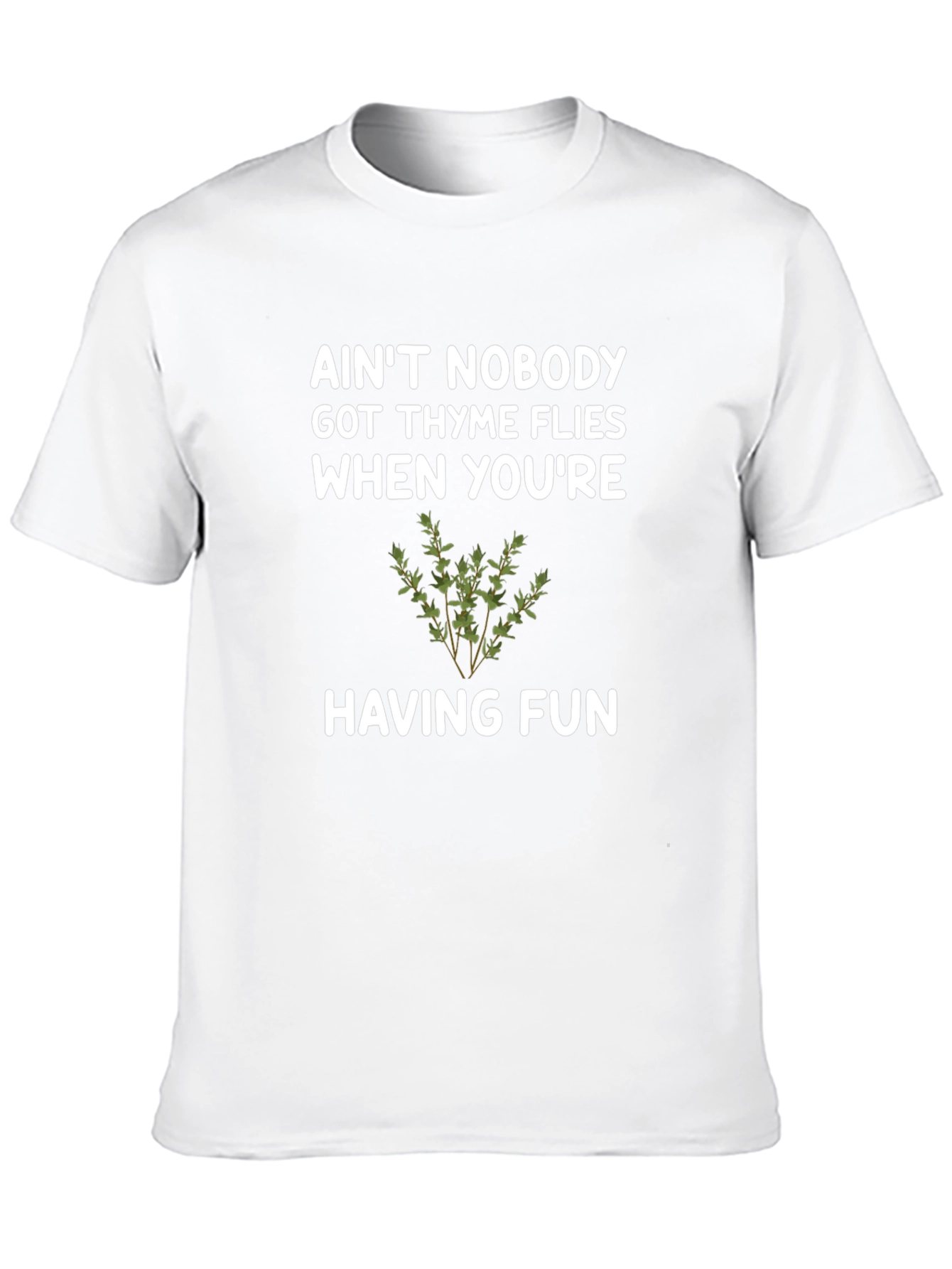 Aint Nobody Got Thyme Funny Graphic Tee