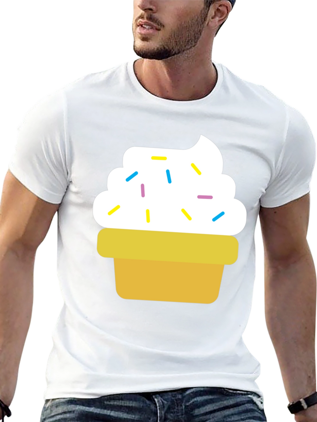 Cupcake Graphic Tee - Sweet Treat Style
