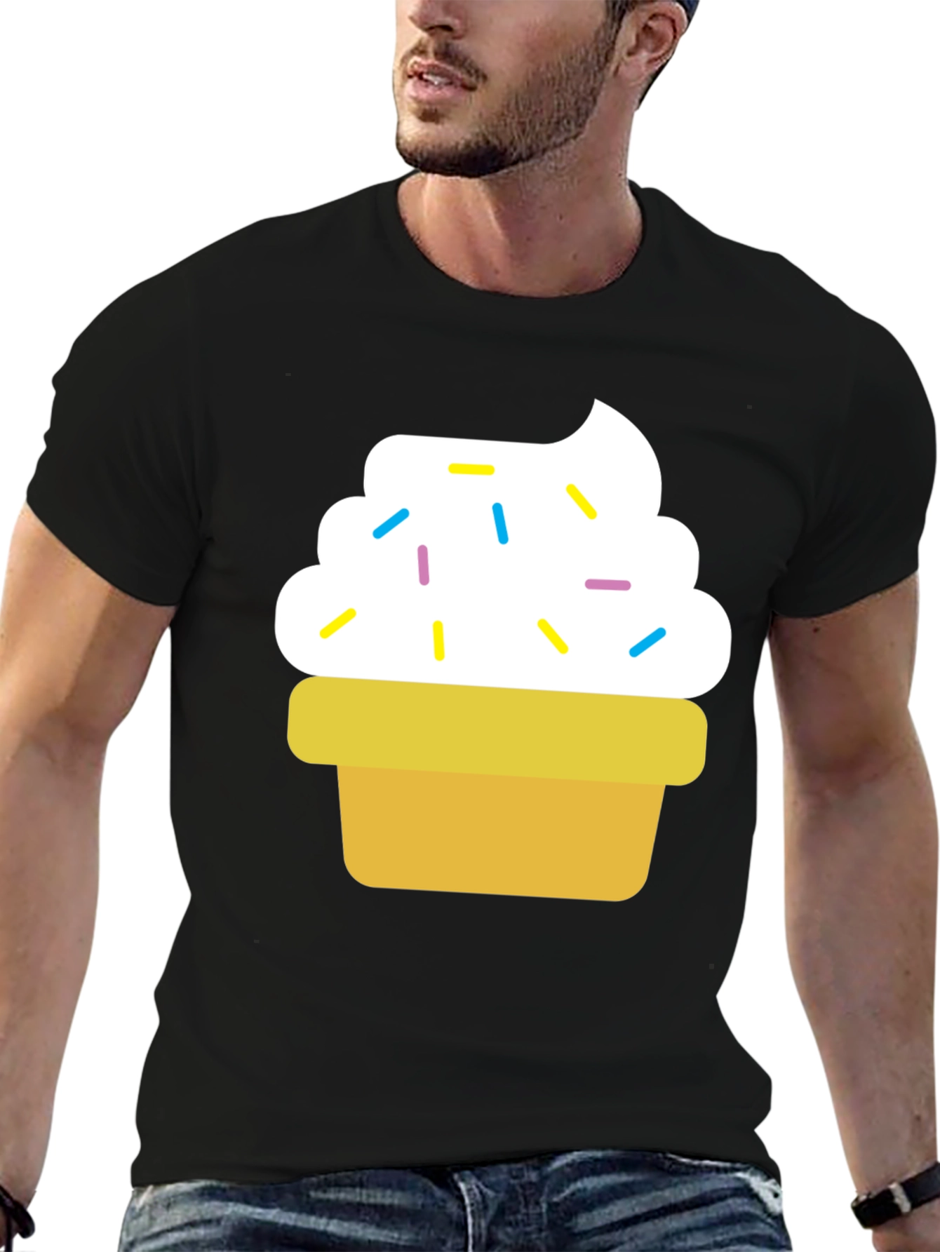 Cupcake Graphic Tee - Sweet Treat Style