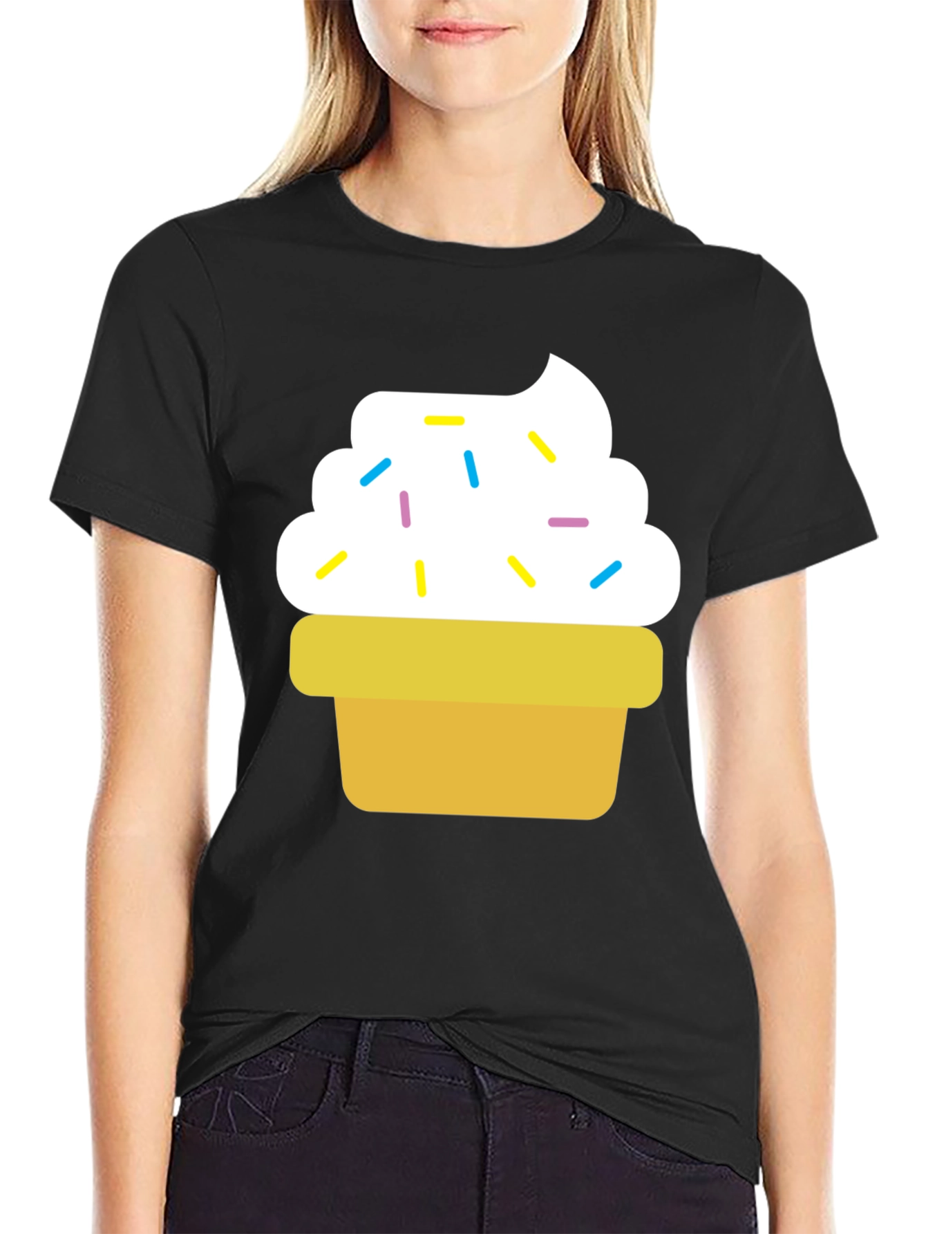 Cupcake Graphic Tee - Sweet Treat Style