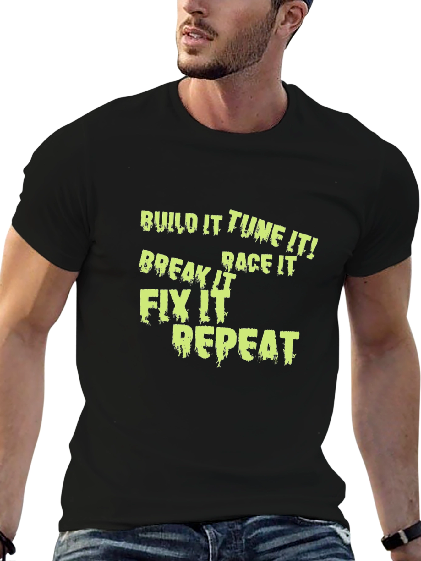 Build Tune Race Repeat T-Shirt