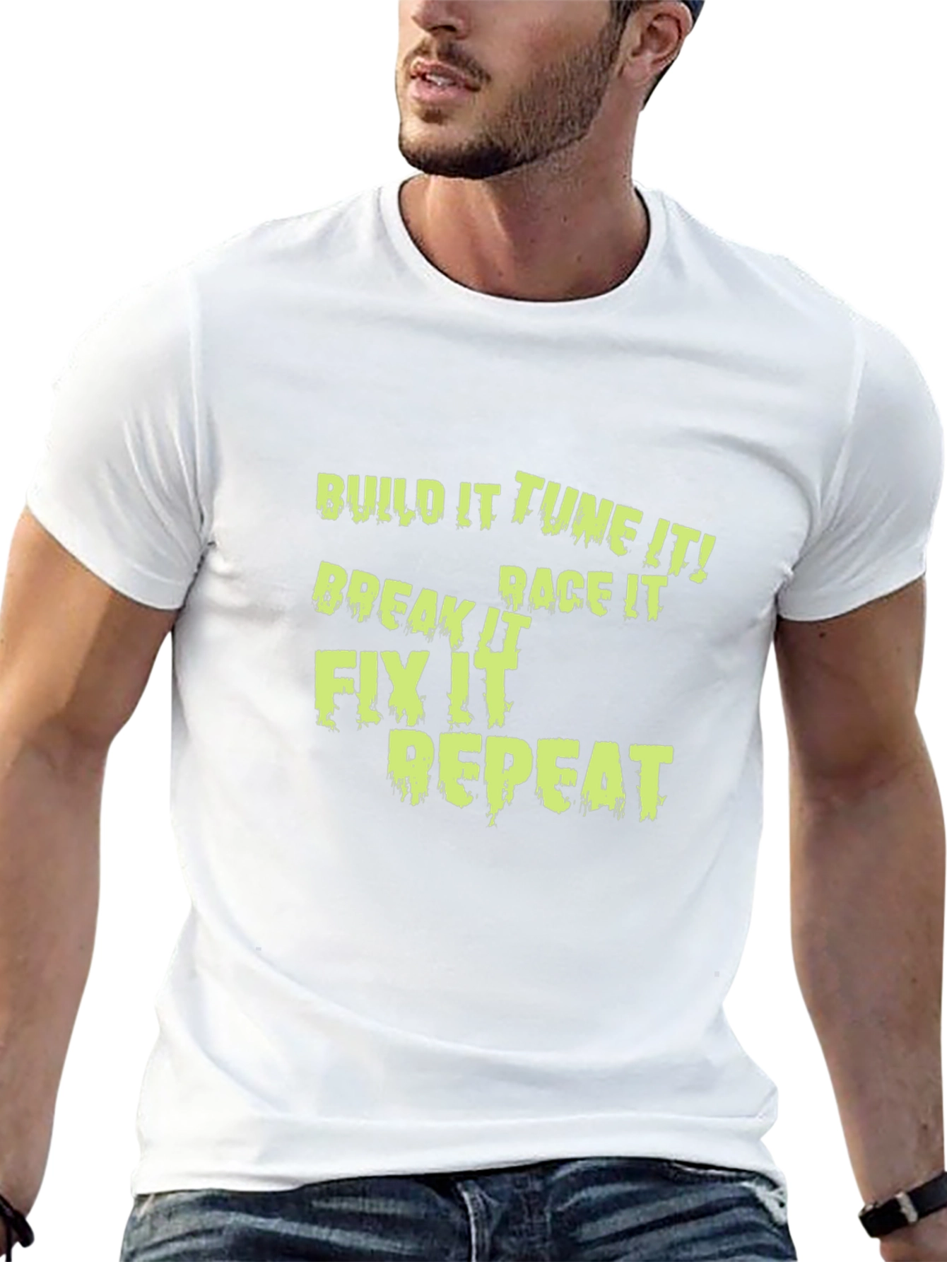 Build Tune Race Repeat T-Shirt