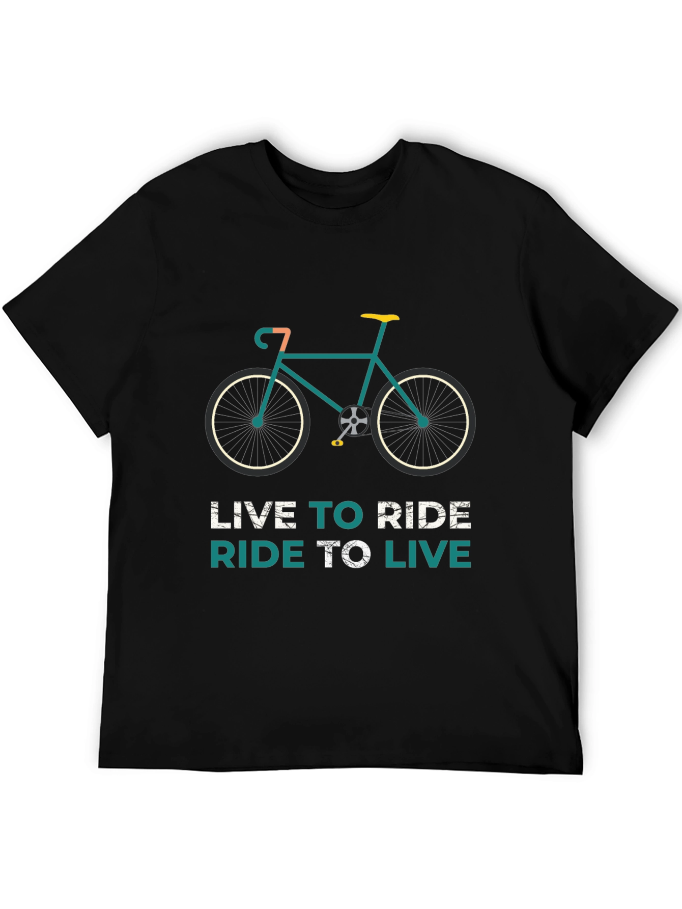Live to Ride T-Shirt - Cyclist Graphic Tee