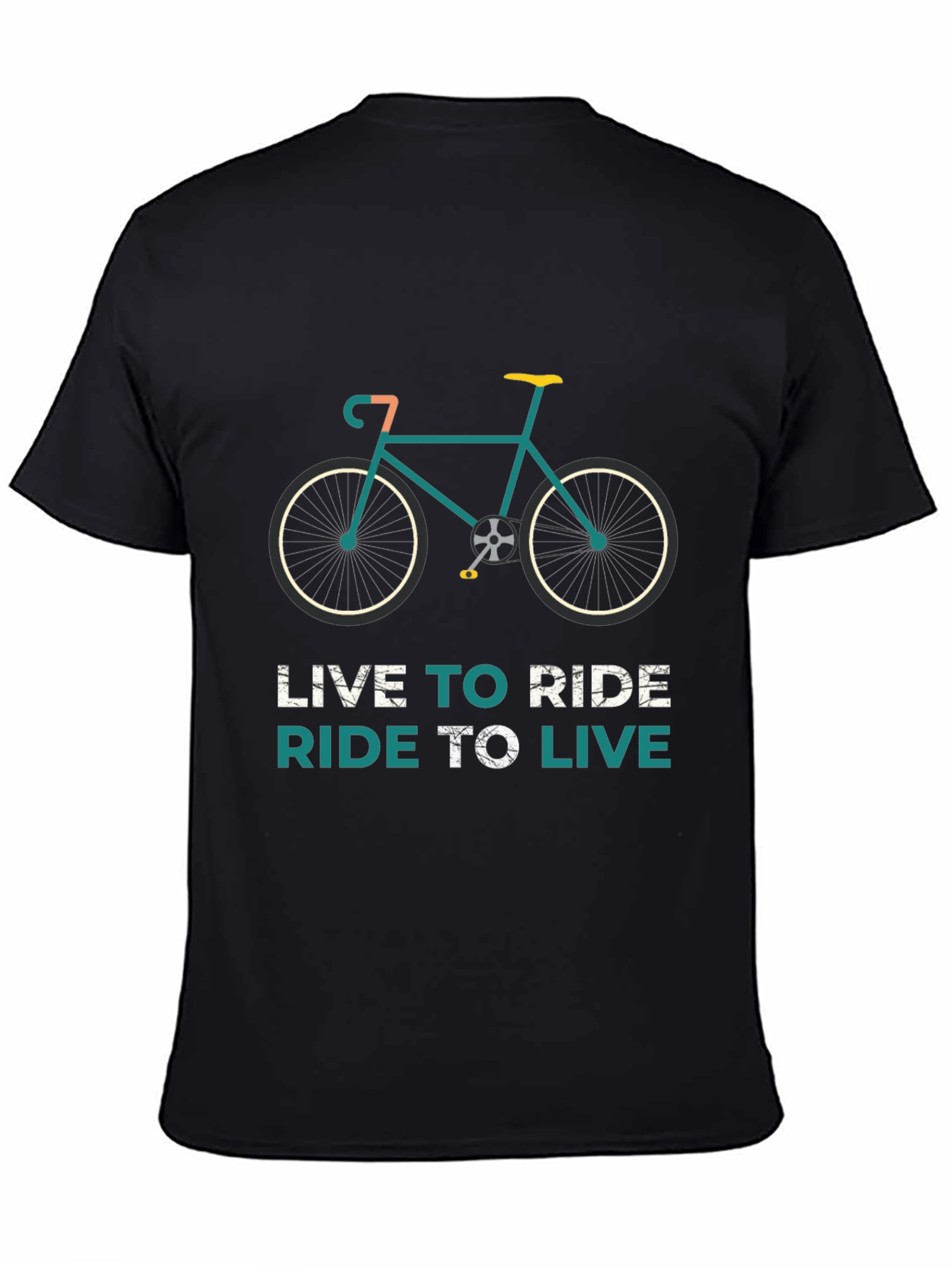 Live to Ride T-Shirt - Cyclist Graphic Tee