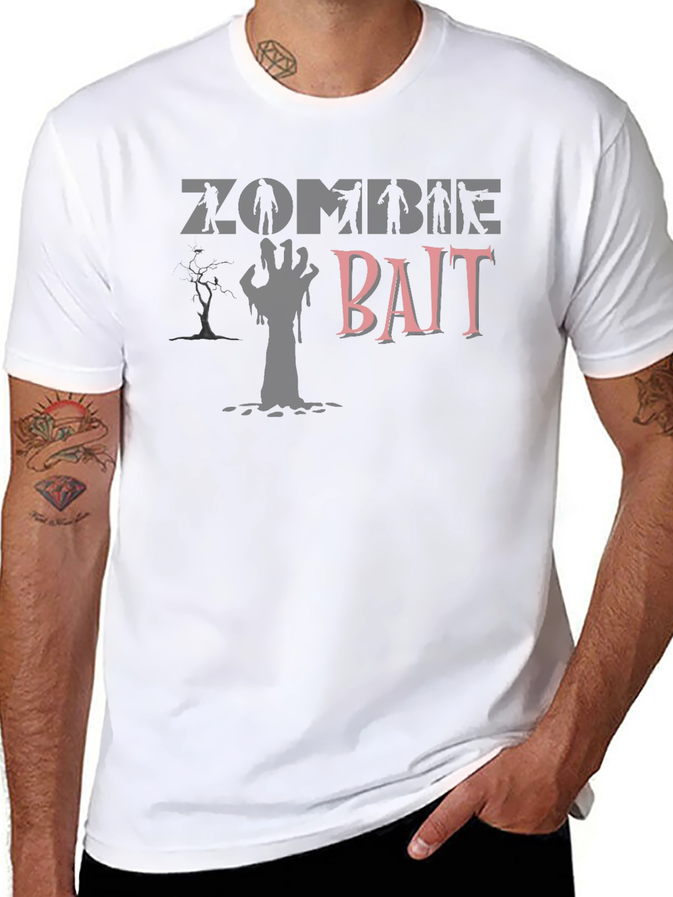 Zombie Bait T-Shirt - Halloween Apparel
