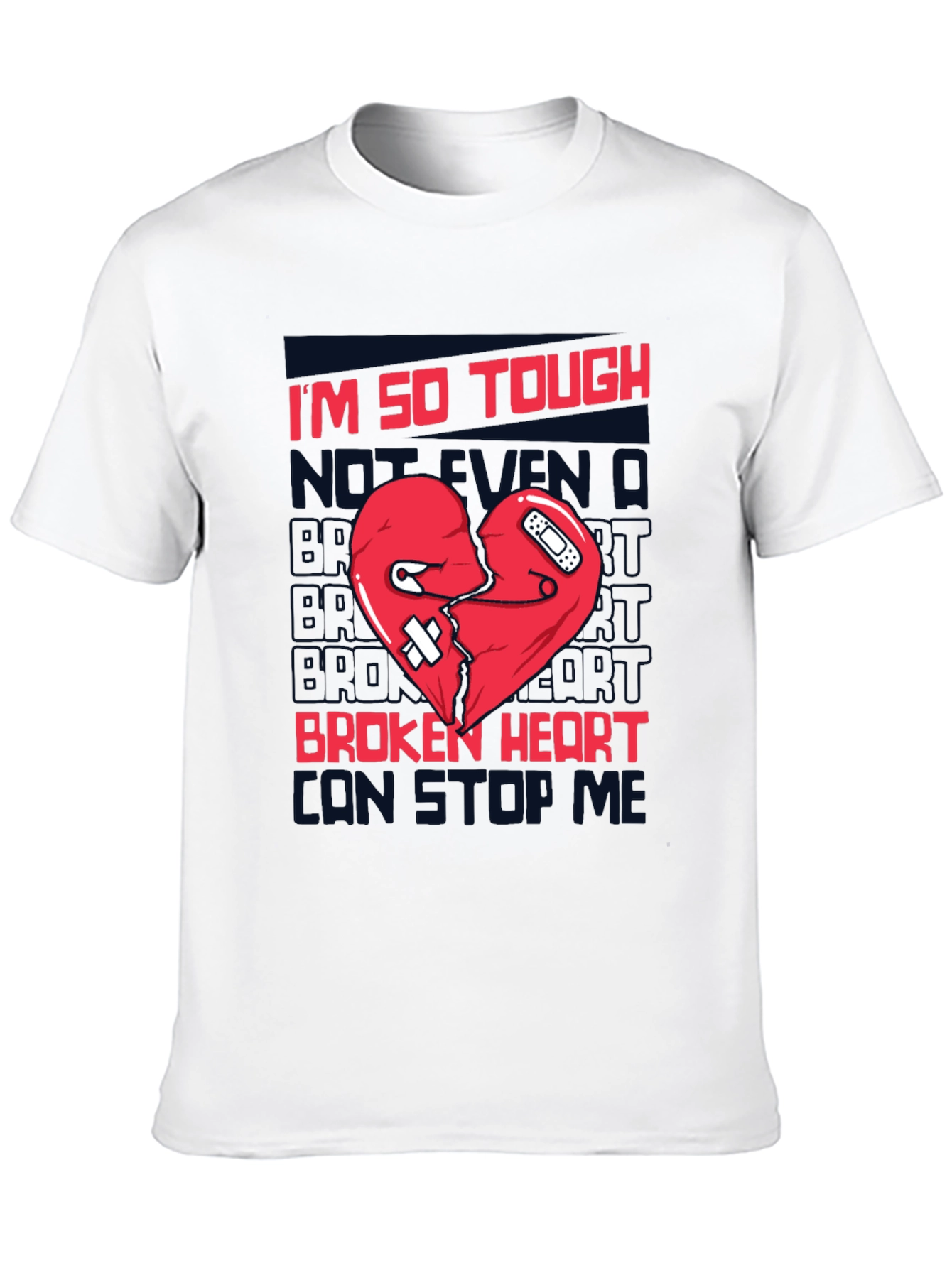Tough Broken Heart T-Shirt - Black