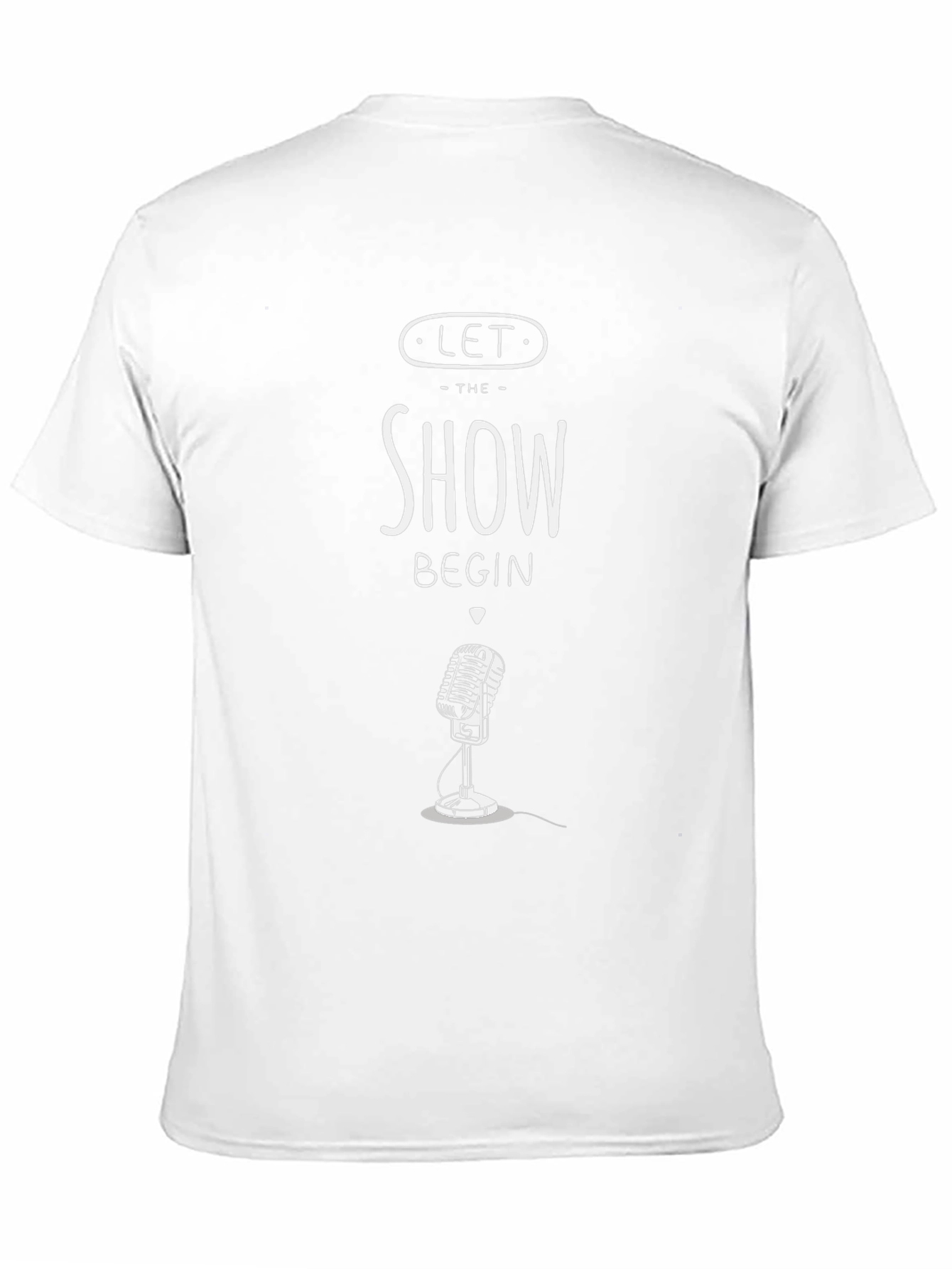 Let The Show Begin Graphic Tee