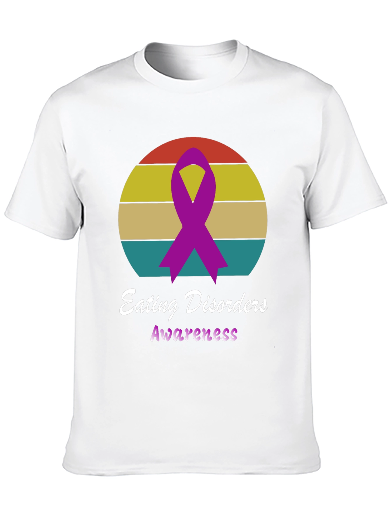 Eating Disorder Awareness Ribbon Graphic Tee
