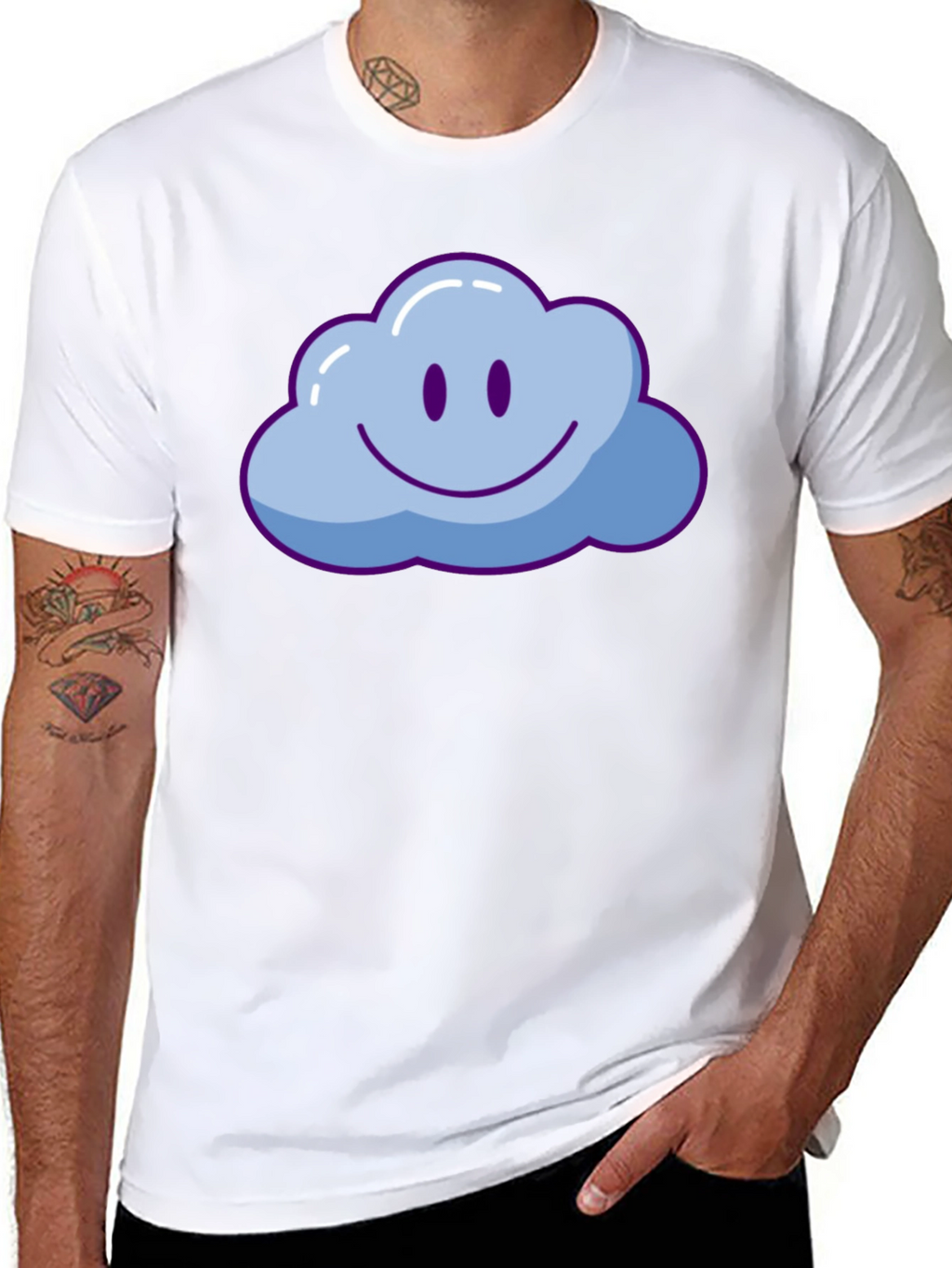 Happy Cloud Graphic Tee