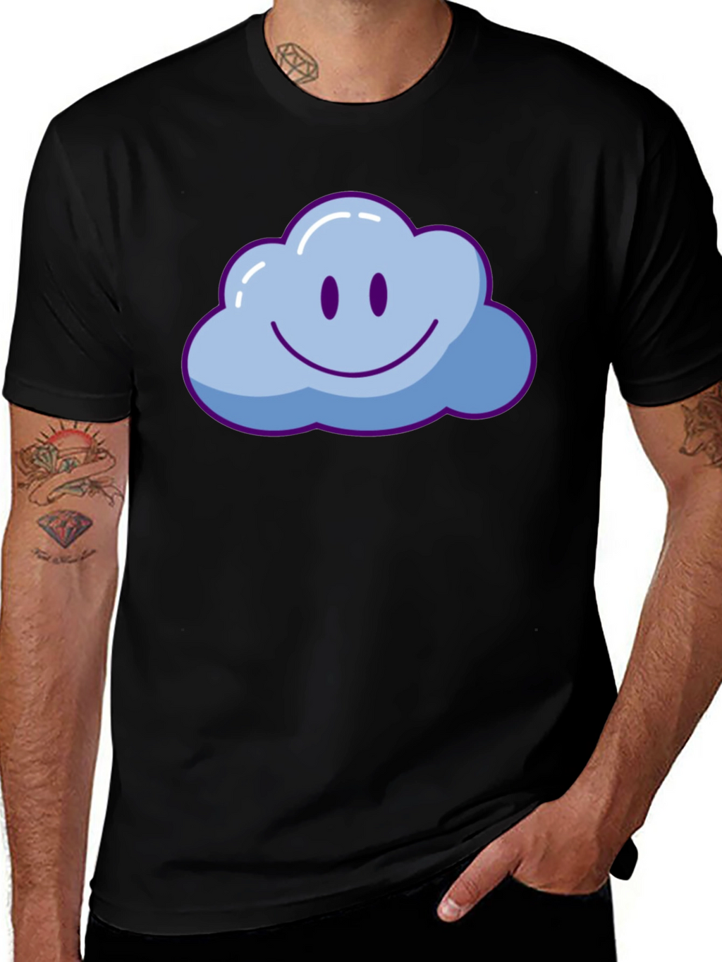 Happy Cloud Graphic Tee
