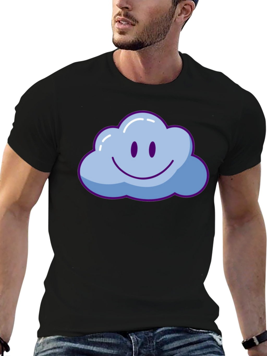 Happy Cloud Graphic Tee